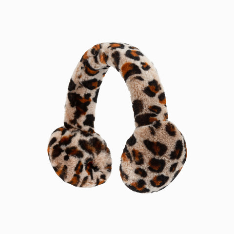 Ugg Sheepskin Earmuff Leopard - Leopard