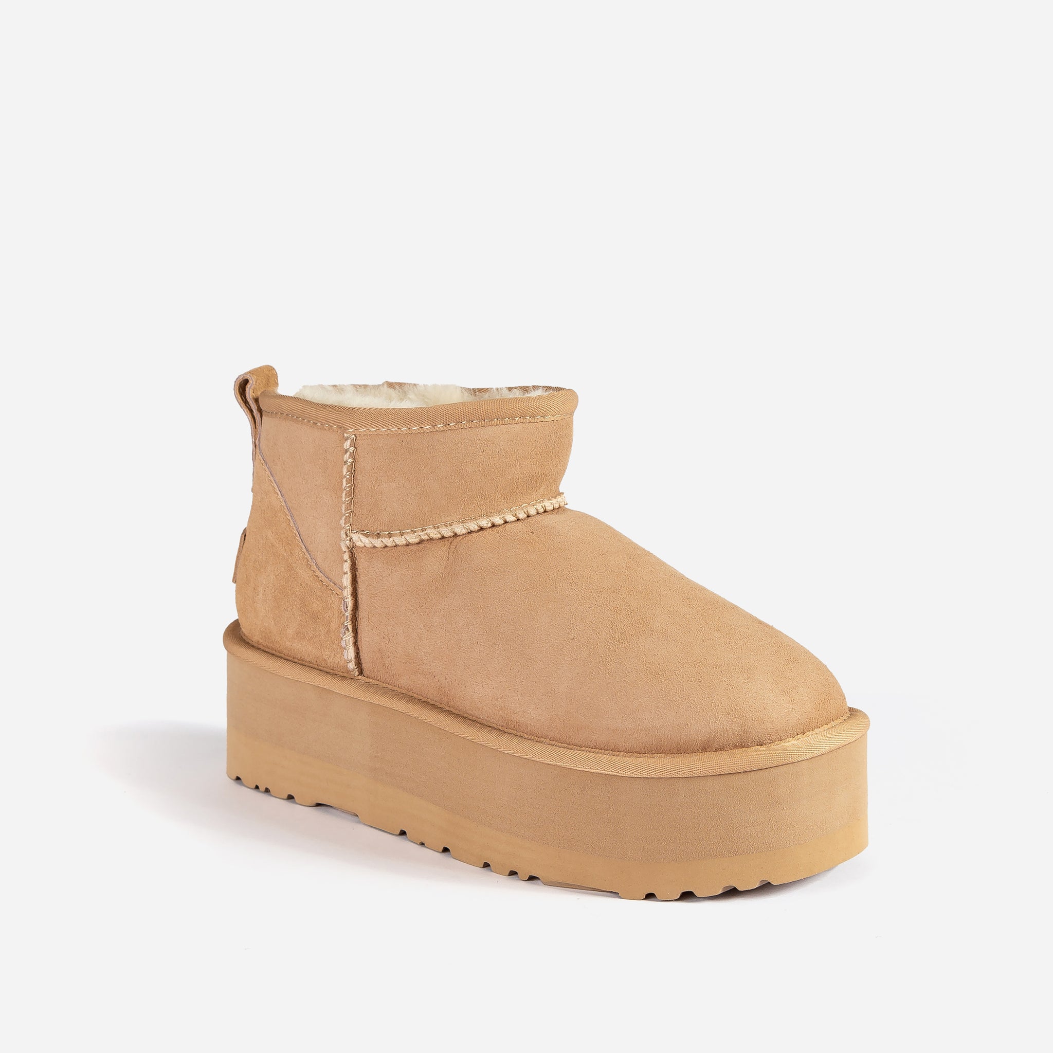 Ugg Classic Platform Ultra Mini Boots - Sand