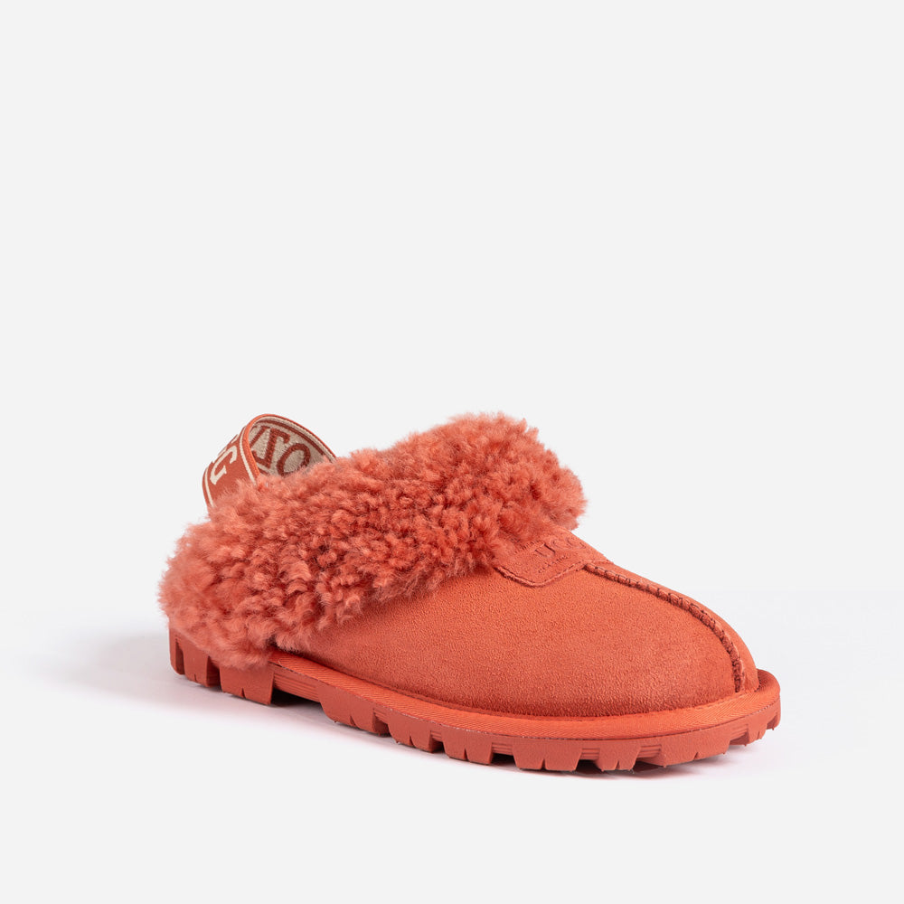 Ugg Coquette Curly Slipper (Elastic Backstrap) - VIVA MAGENTA