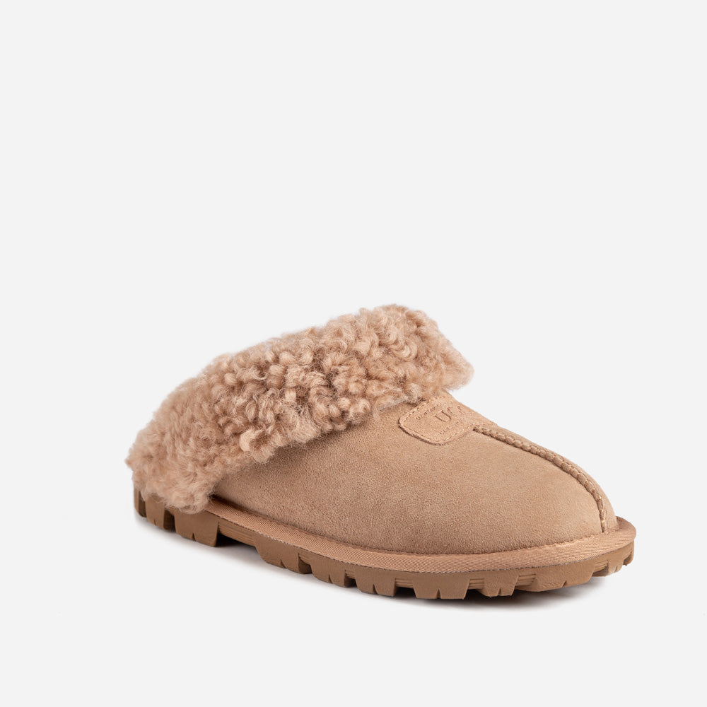 Ugg Coquette Curly Slipper - BRONZE