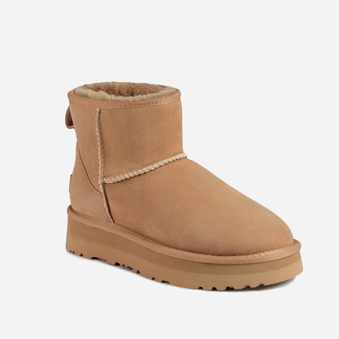 Ugg Classic Platform Mini Boots (Water Resistant) - BRONZE