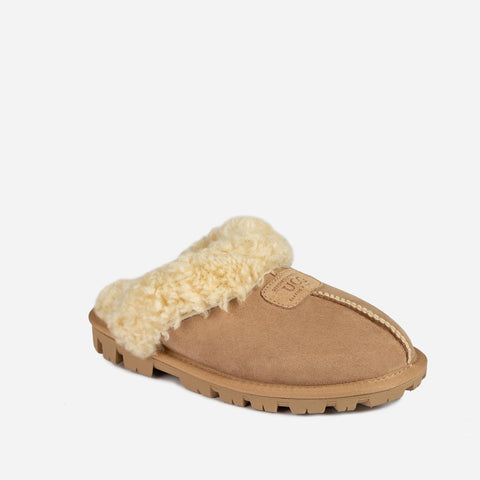 Ugg Coquette Curly Slipper - SAND