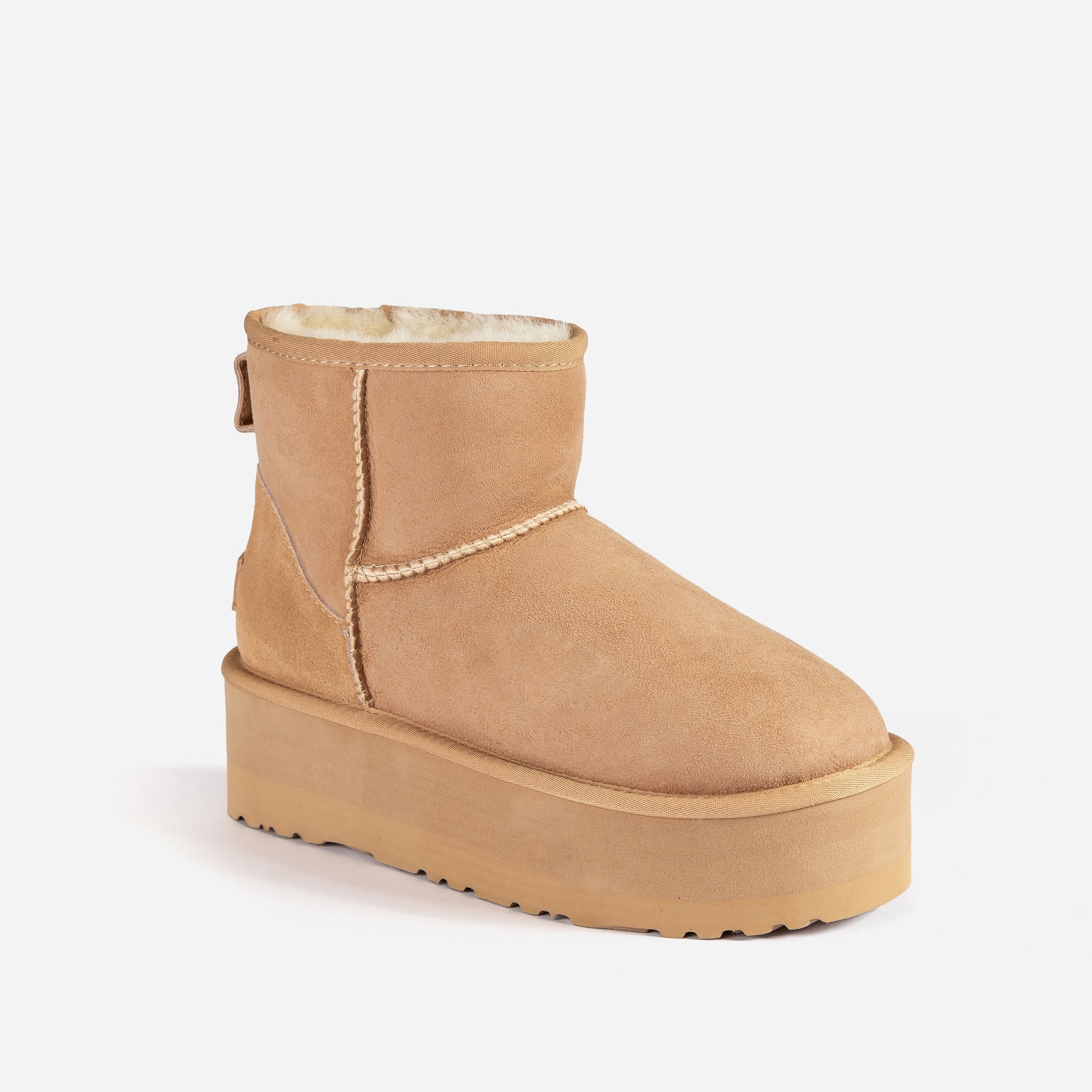 Ugg Classic Platform Mini Boots - Bronze