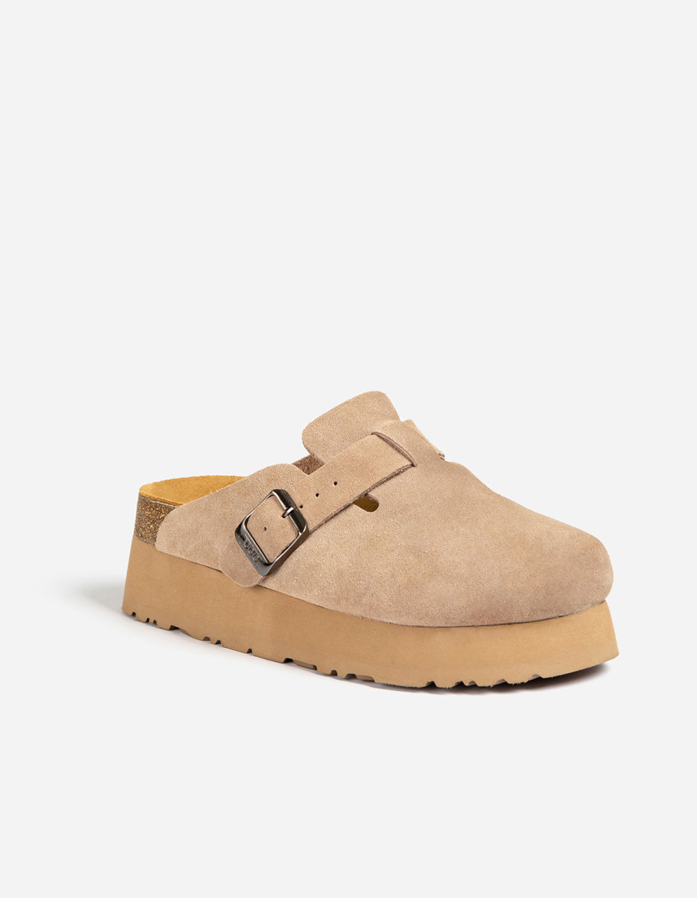 Ugg Women Aussie Platform Soft Footbed in Taupe