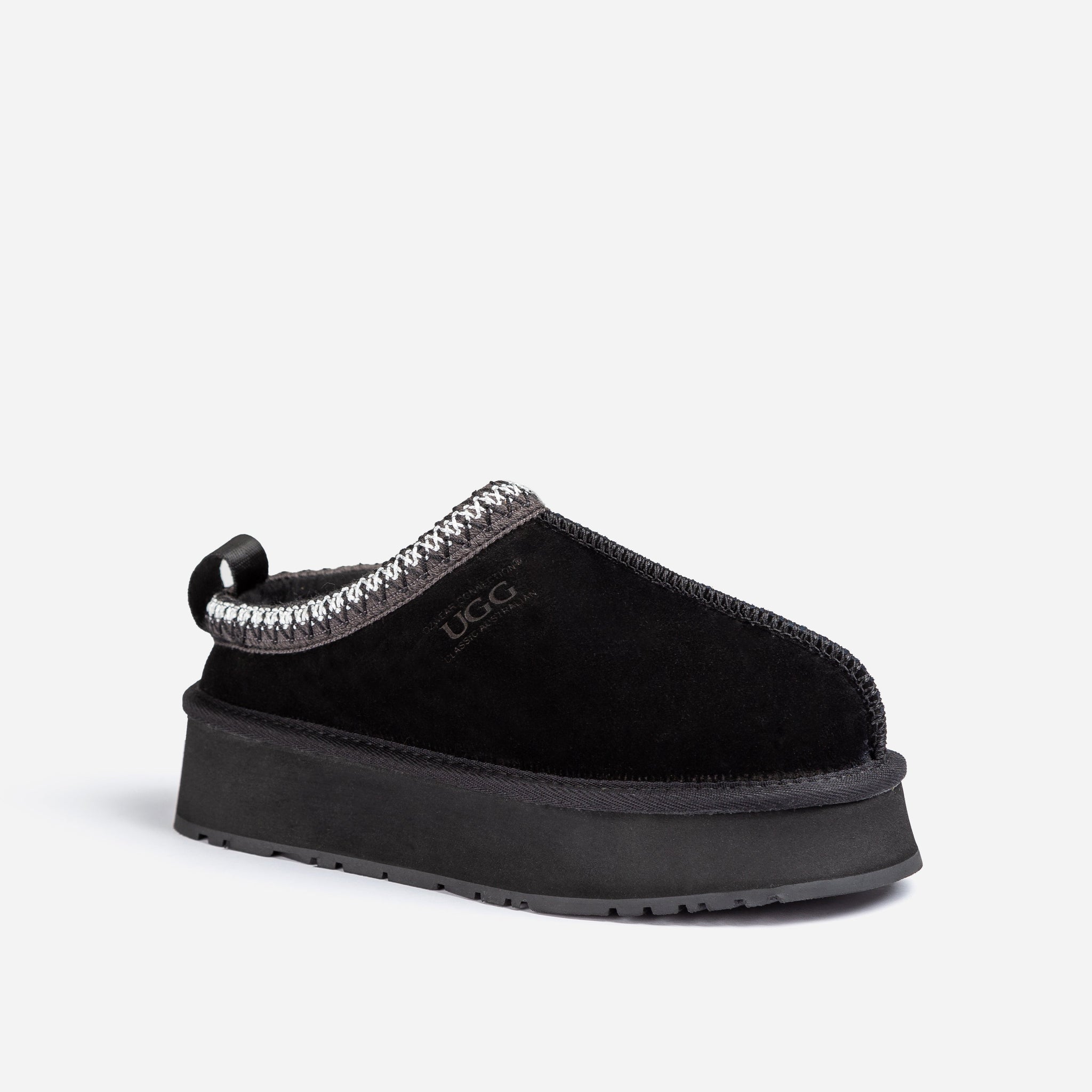 Ugg Sydney Premium Platform Slipper (Water Resistant) - BLACK