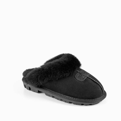 Ugg Mens Coquette Slipper (Water Resistant) - BLACK