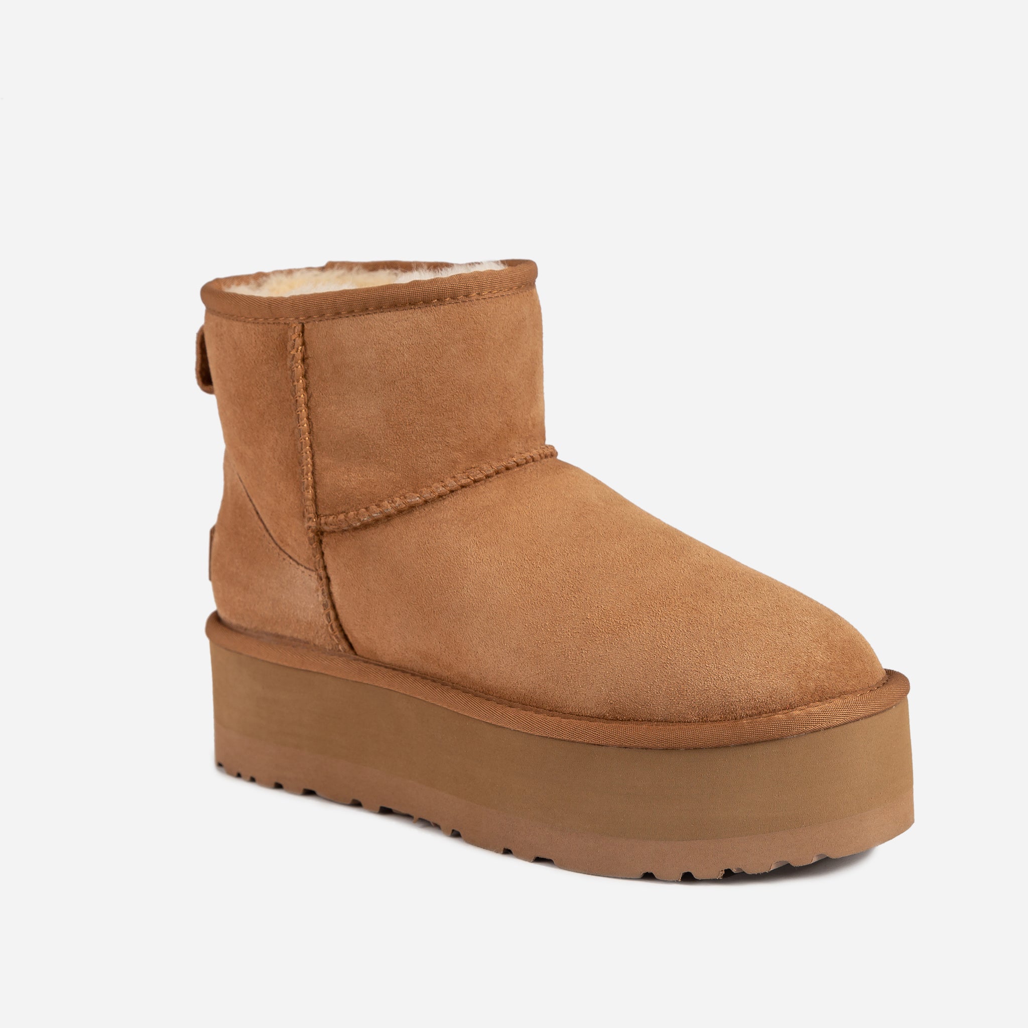 Ugg Classic Platform Mini Boots - Chestnut
