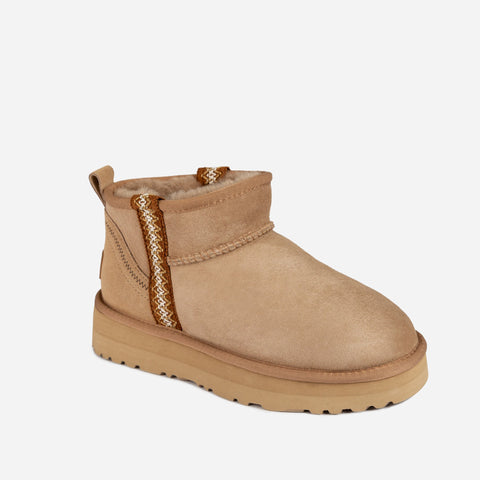 Ugg Sydney Platform Ultra Mini Boots - BRONZE
