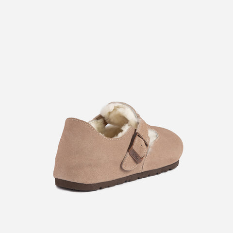 Ugg Aussie Shearling Mule Loafers - Khaki
