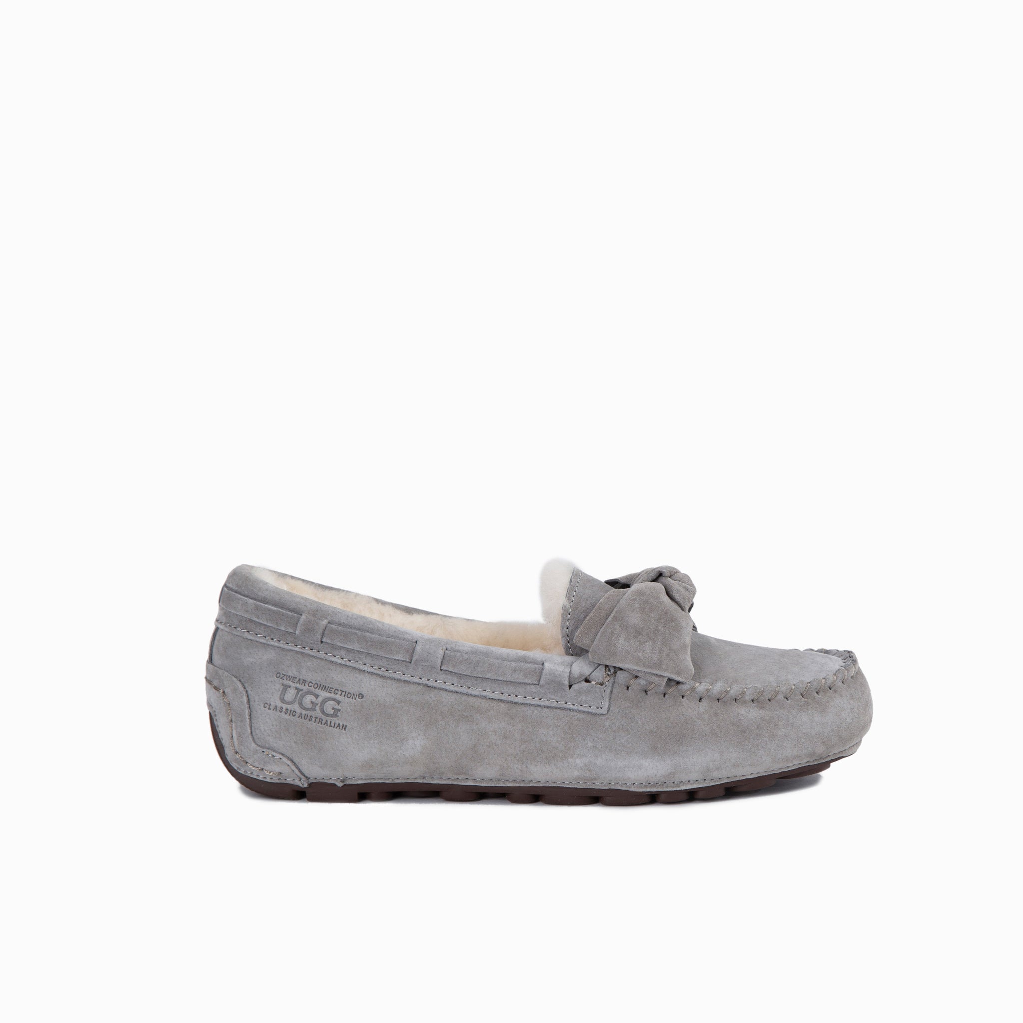 Ugg Remi Ladies Moccasin(Water Resistant) - Grey