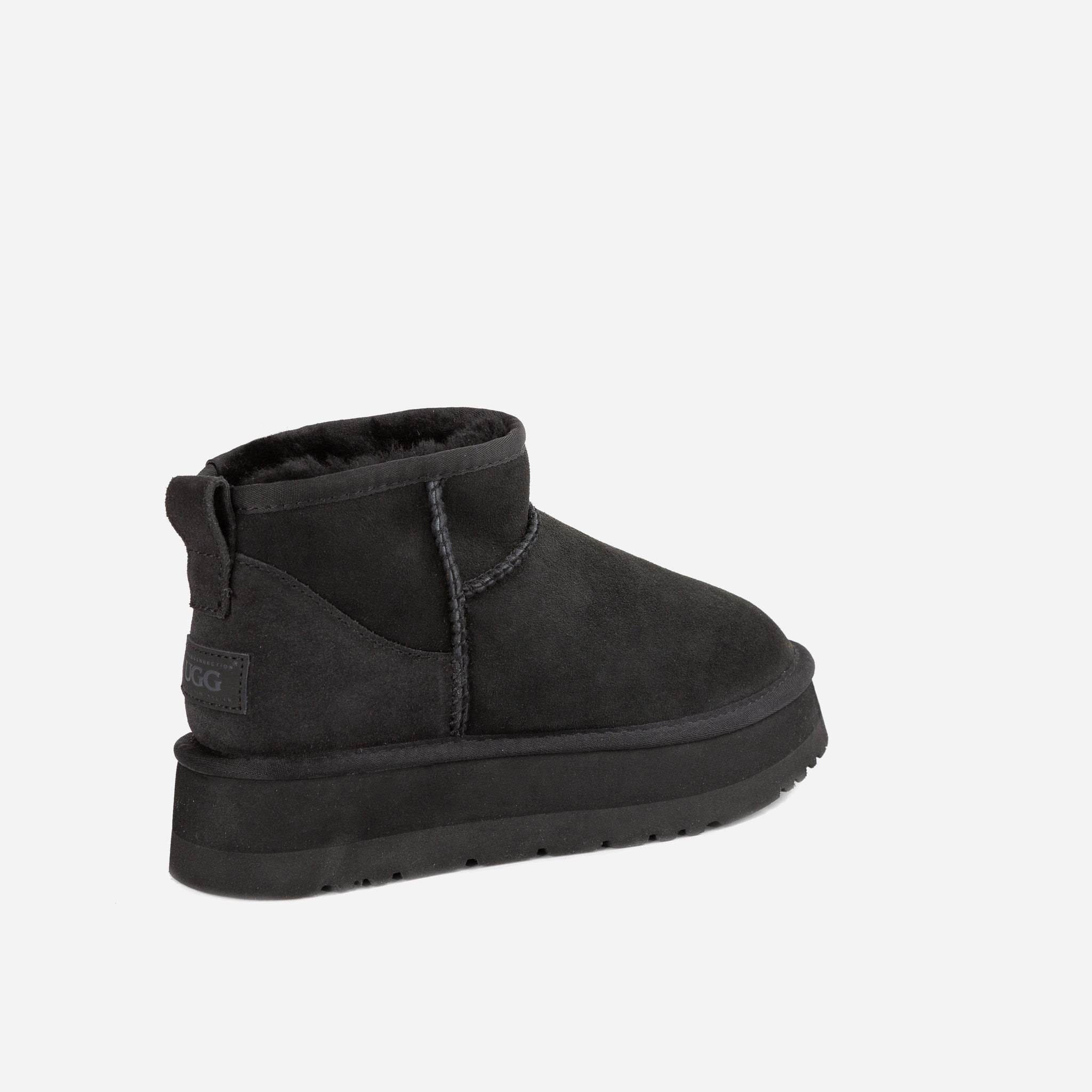 Ugg Classic Platform Ultra Mini Boots (Water Resistant) - Black