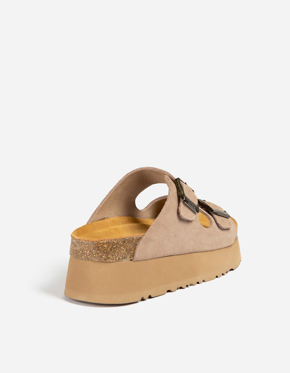 Ugg Women Aussie Victoria Platform Suede Leather in Taupe