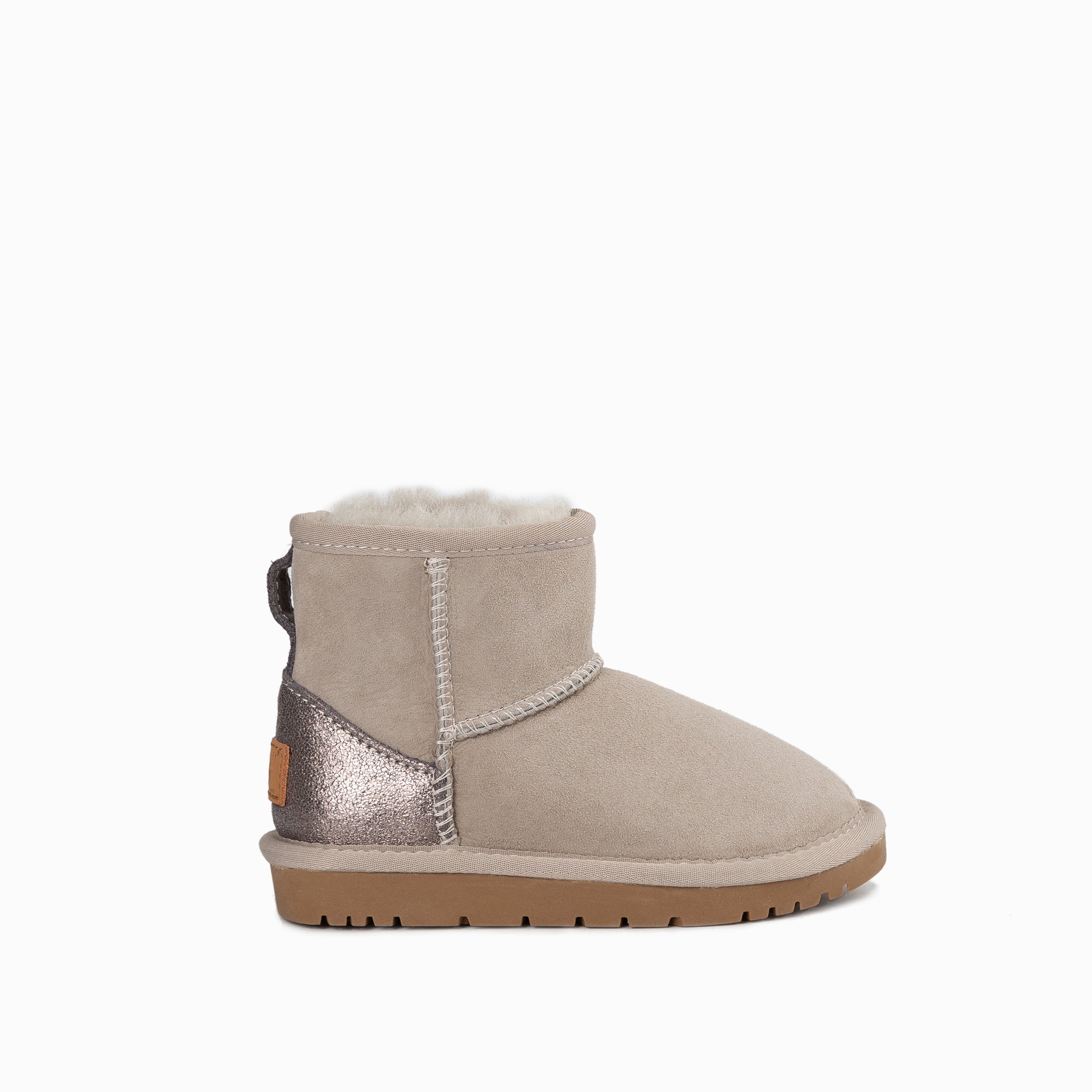 Ugg Kids Classic Mini (Glitz) Boots (Water Resistant) - Goat