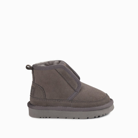Ugg Kids Velcro Mini Boot - Grey
