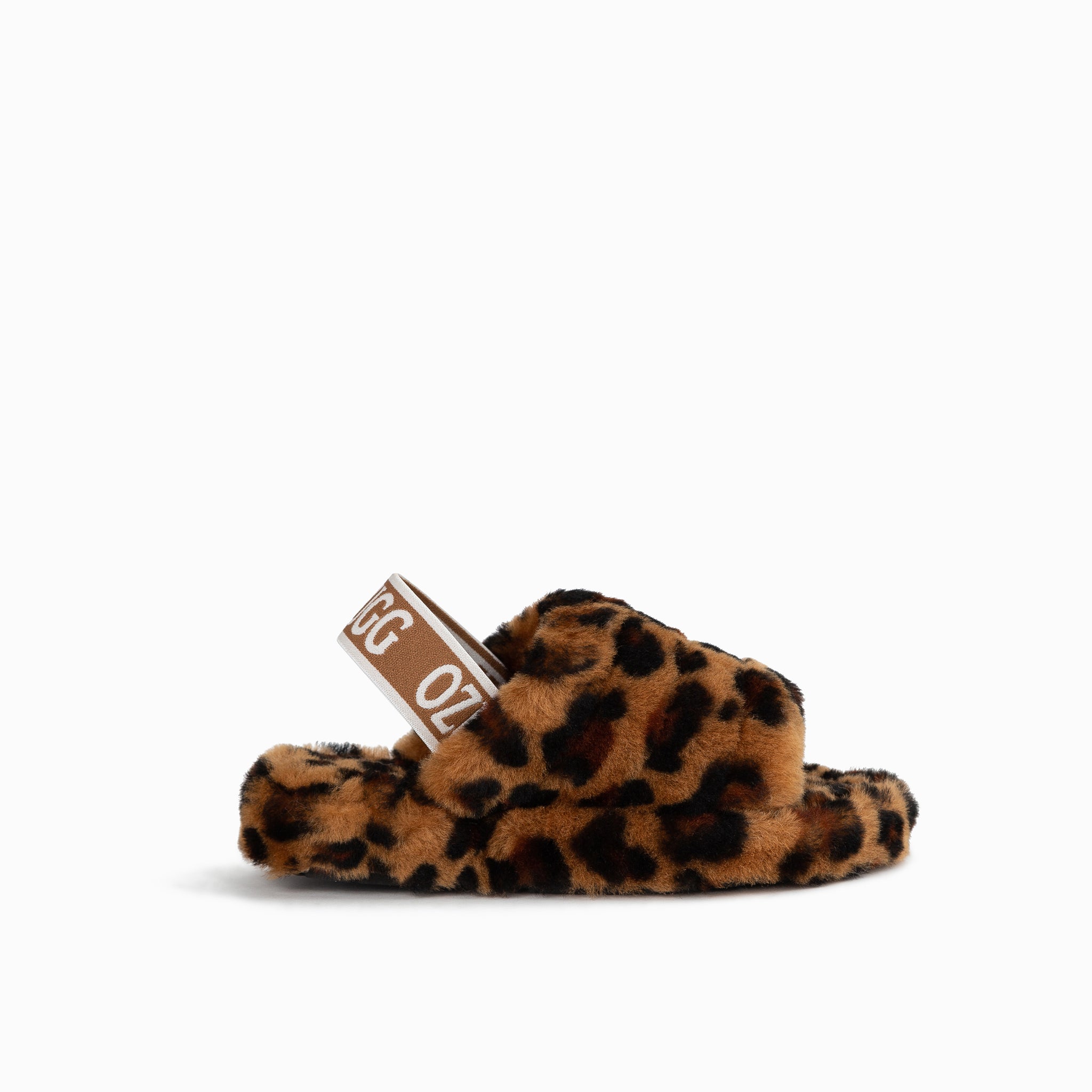 Ugg Kids Brooklyn  Fluff Slide - Leopard