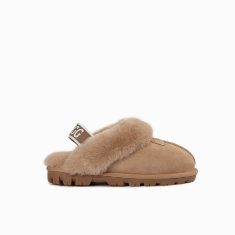 Ugg Coquette Slipper (Elastic Backstrap) (Water Resistant) - Bronze