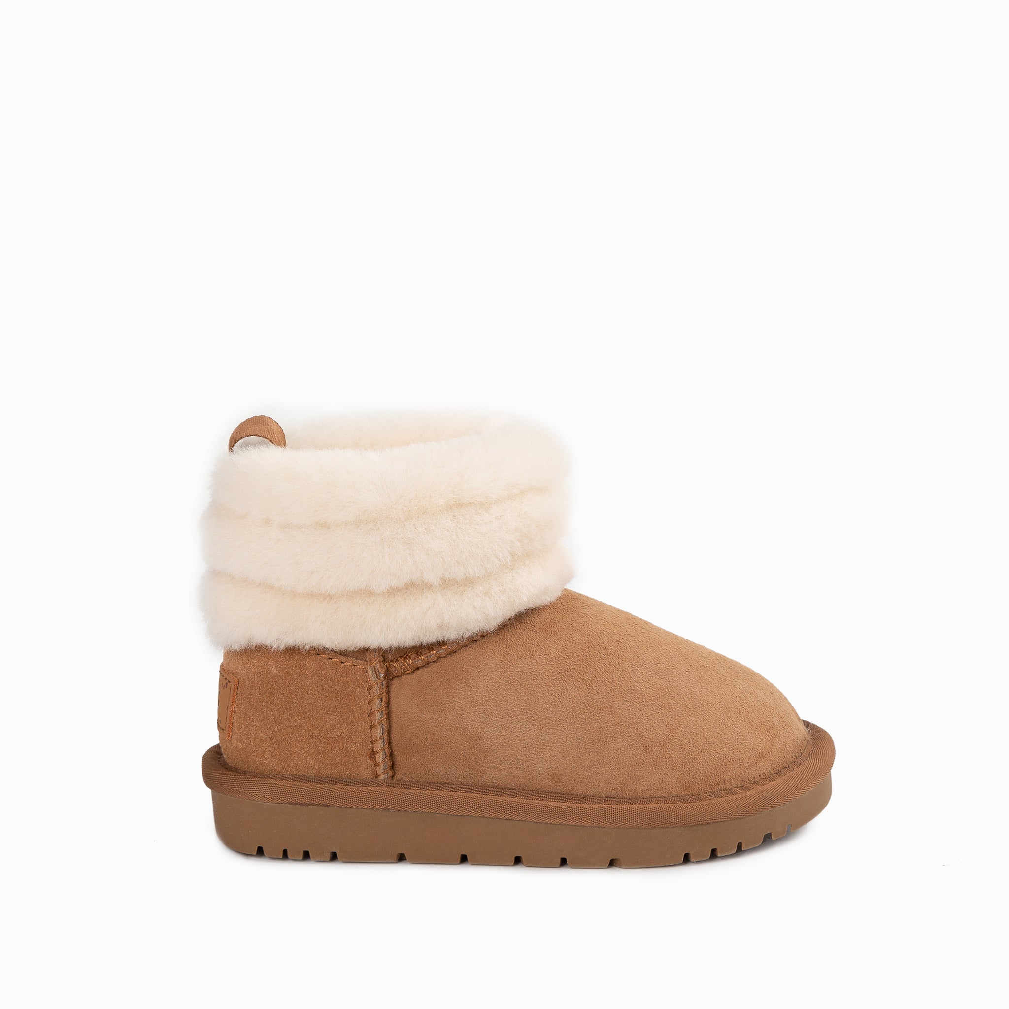 Ugg Kids Fluff Mini Boots - Chestnut