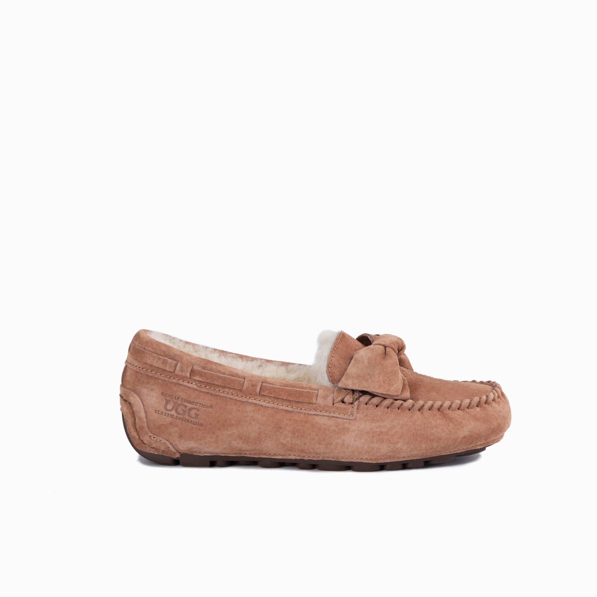 Ugg Remi Ladies Moccasin(Water Resistant) - Caramel