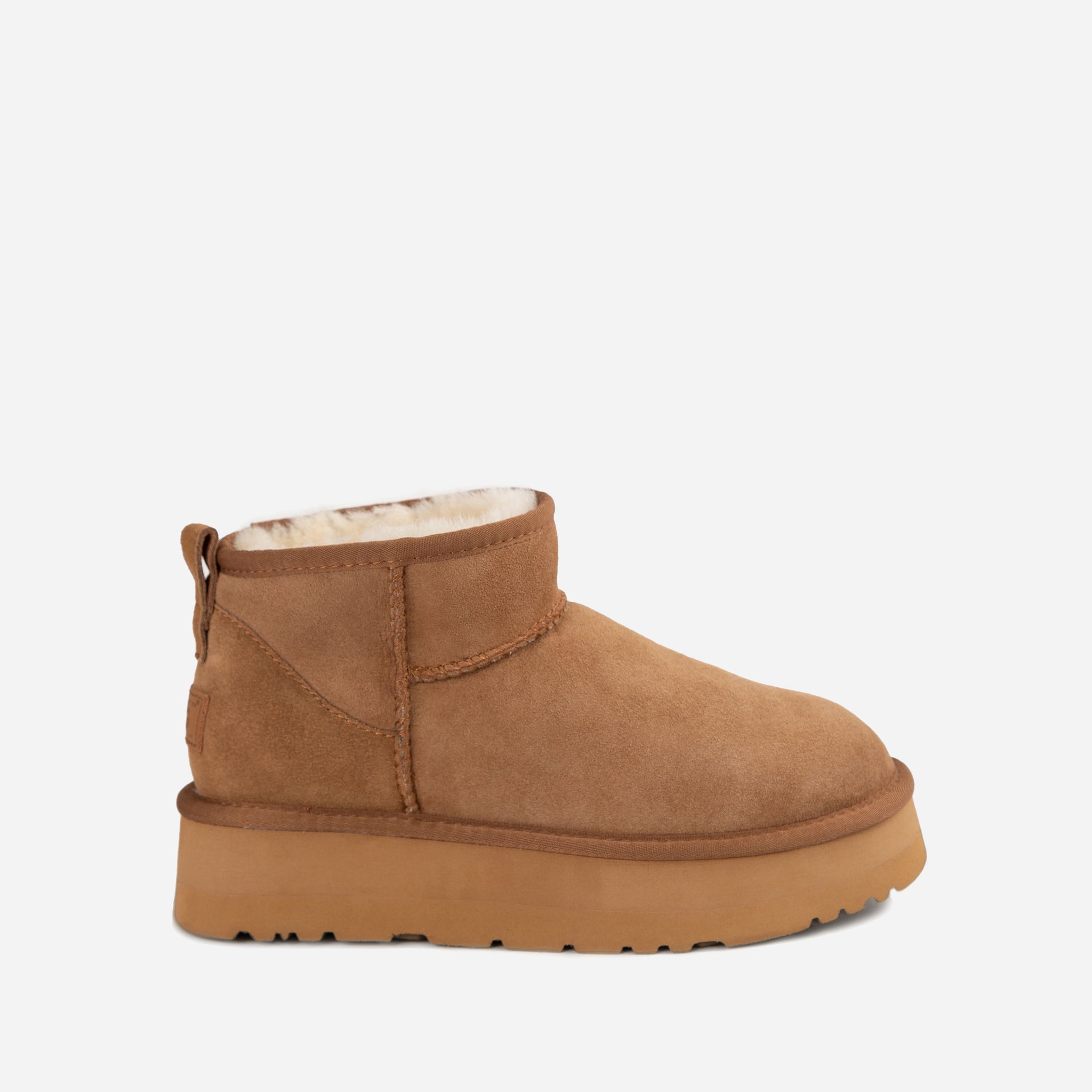 Ugg Classic Platform Ultra Mini Boots (Water Resistant) - Chestnut