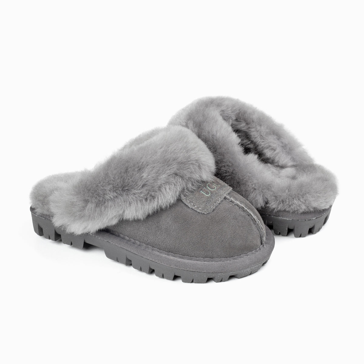 Ugg Kids Coquette Slipper (Water Resistant) - Grey