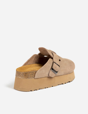 Ugg Women Aussie Platform Soft Footbed in Taupe