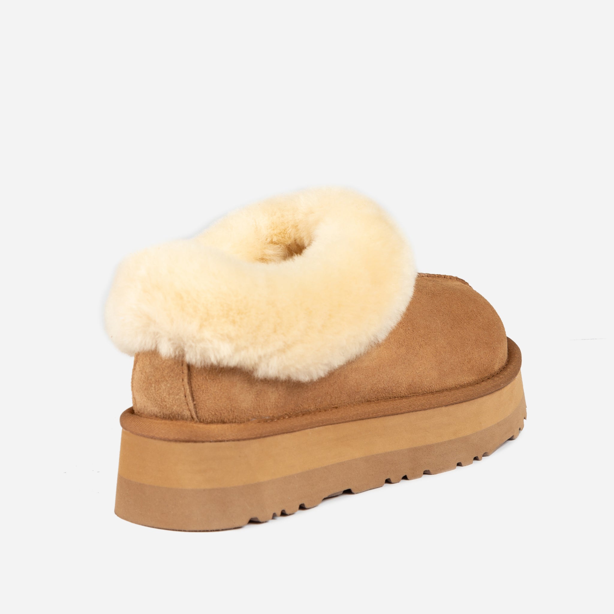 Ugg Daniela Ankle Platform Boots - Chestnut