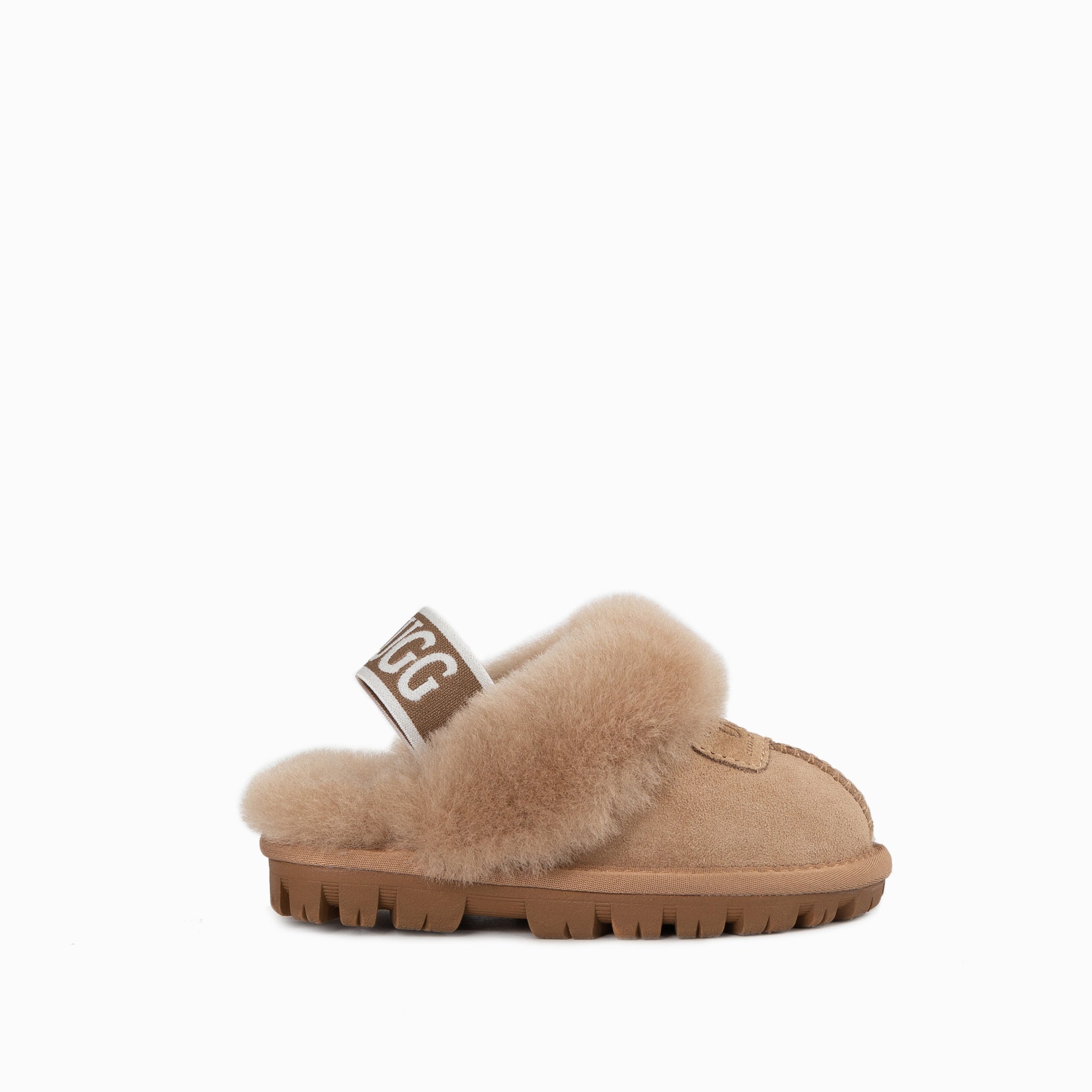 Ugg Kids Coquette  Slipper (Elastic Backstrap)( Water Resistant) - Bronze
