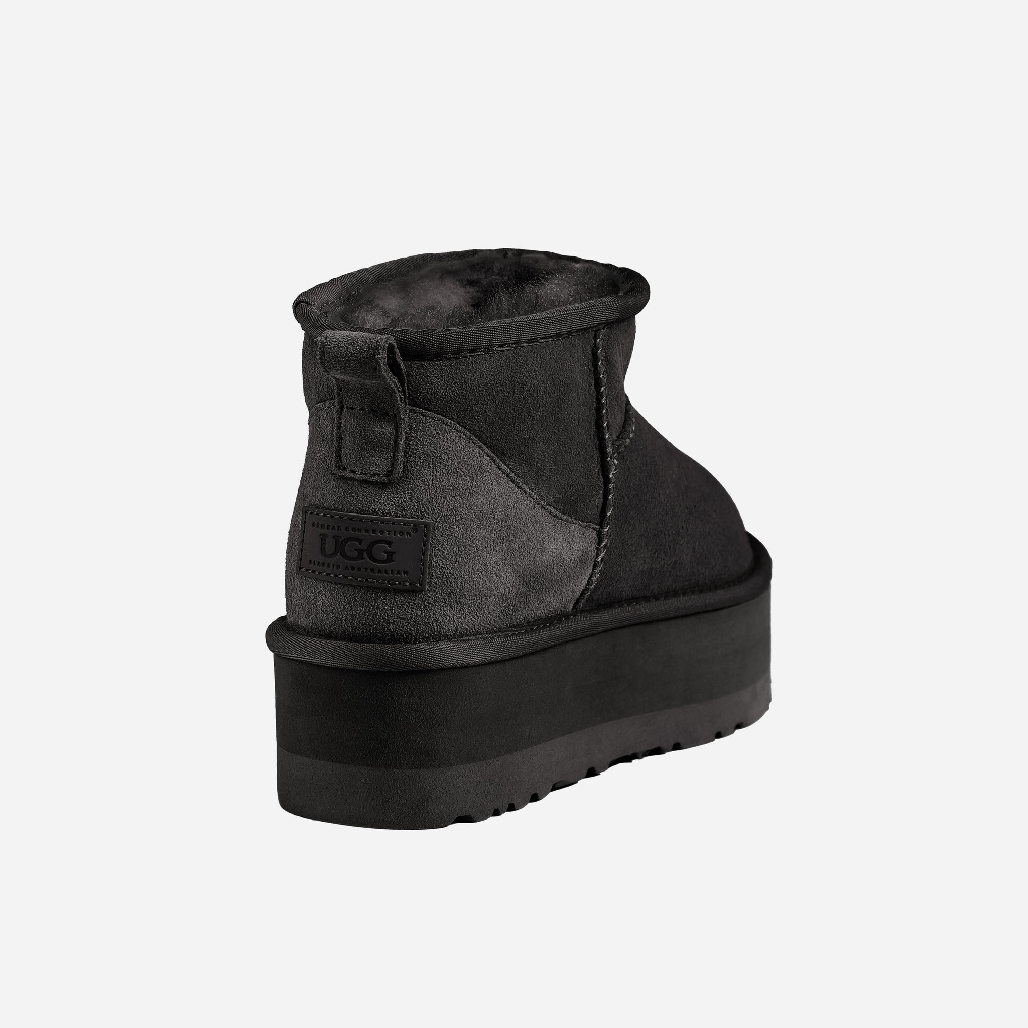 Ugg Classic Platform Ultra Mini Boots - Black
