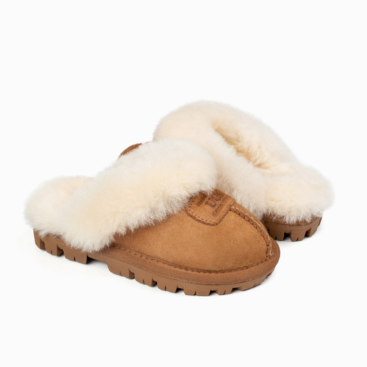 Ugg Kids Coquette Slipper (Water Resistant) - Chestnut