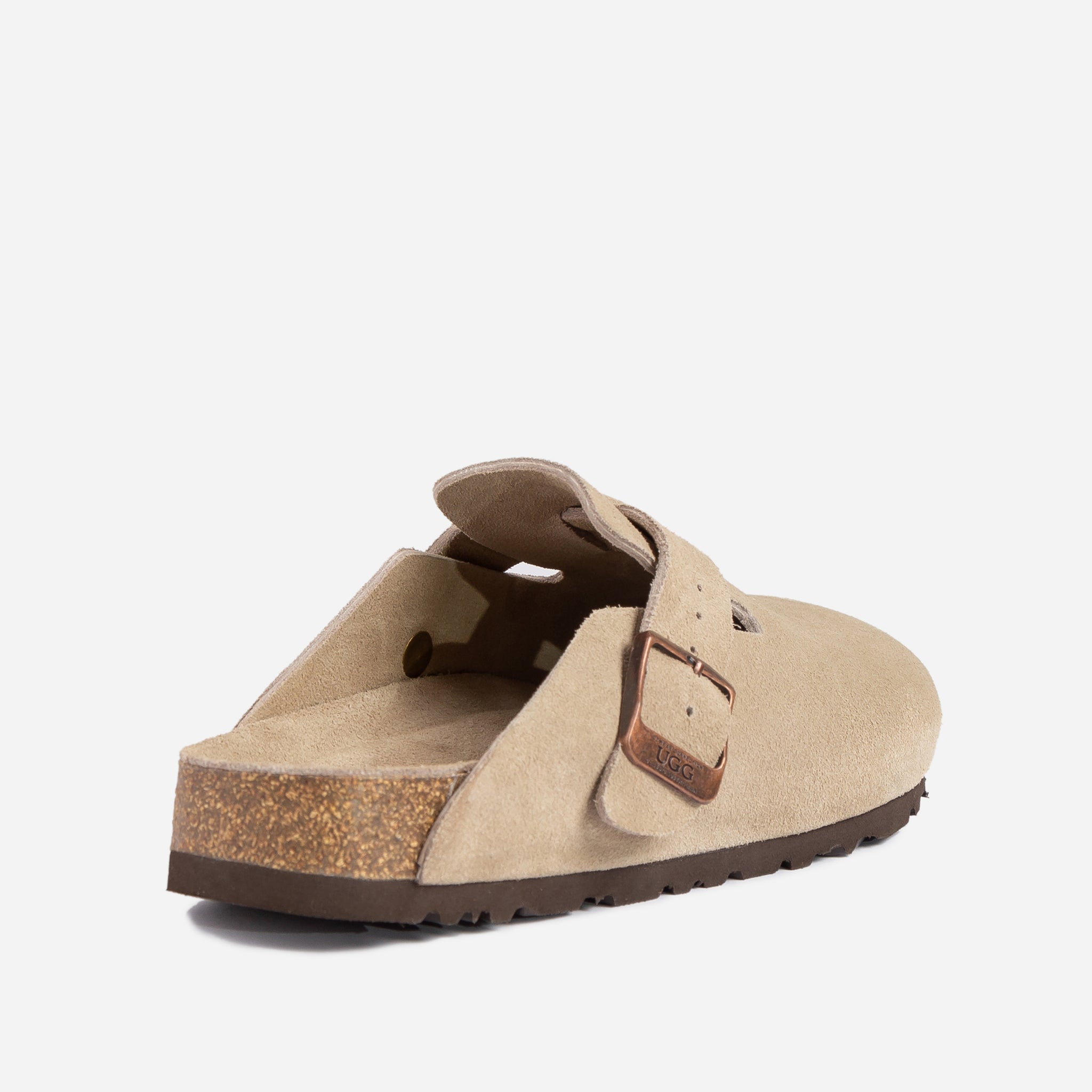 Ugg Aussie Soft Footbed  Unisex Slipper - Taupe
