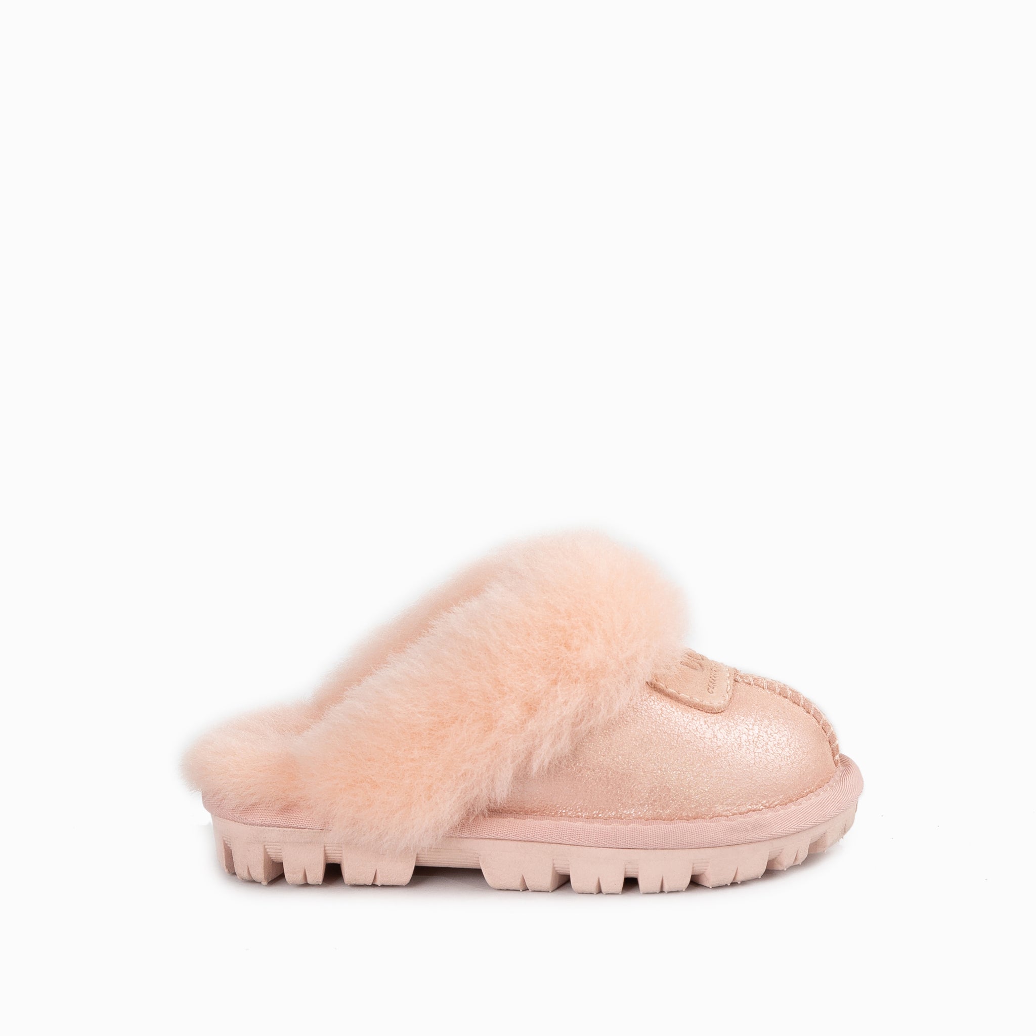 Ugg Kids Coquette Metallic Slipper - Metallicpink