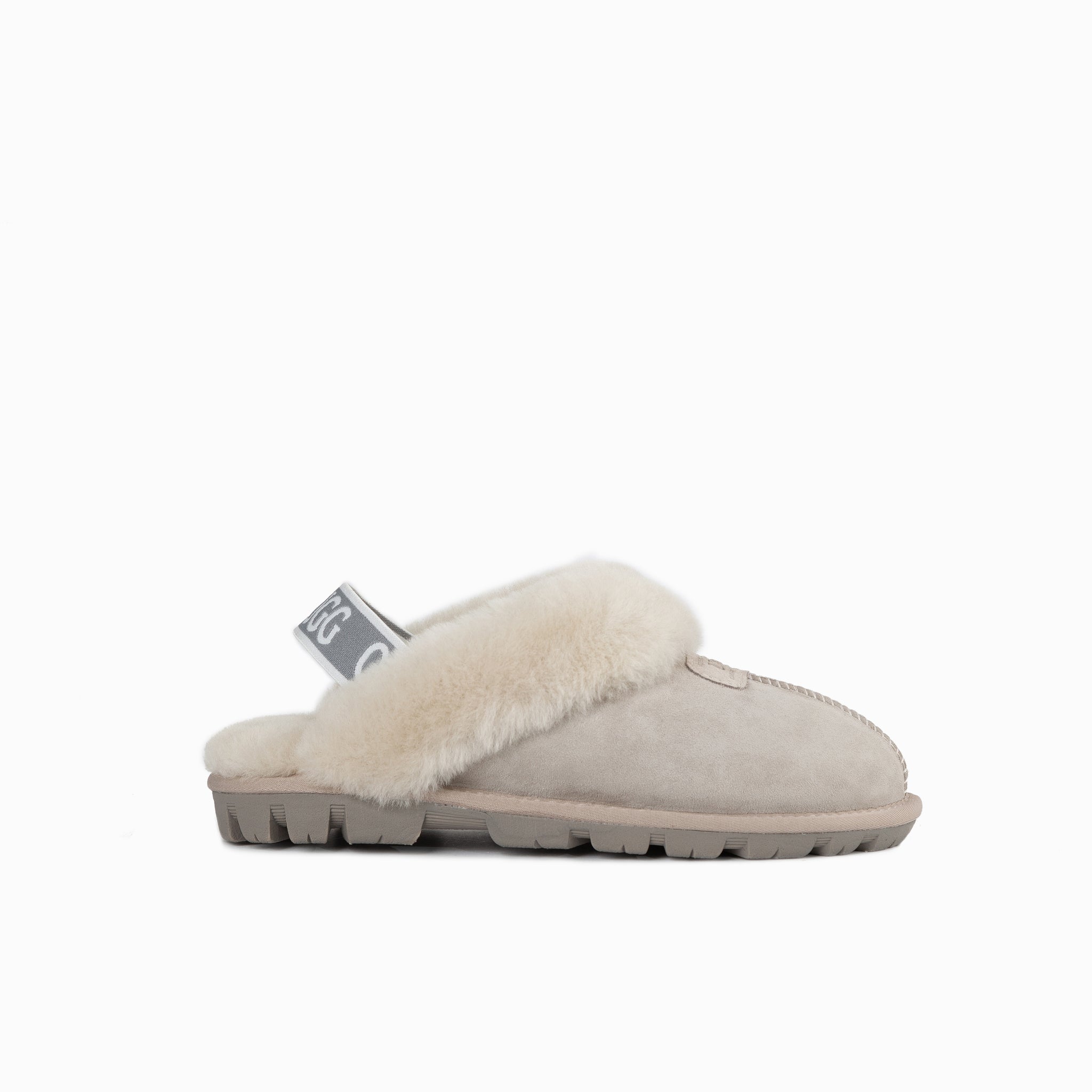 Ugg Coquette Slipper (Elastic Backstrap) (Water Resistant) - Taupe
