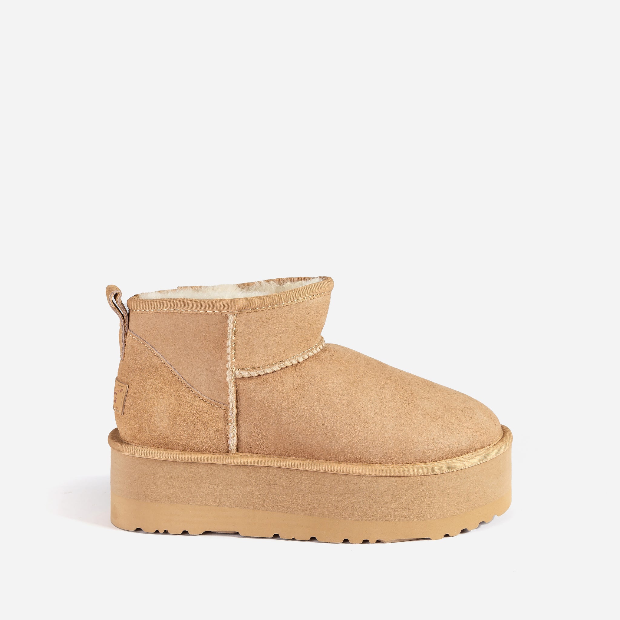 Ugg Classic Platform Ultra Mini Boots - Sand