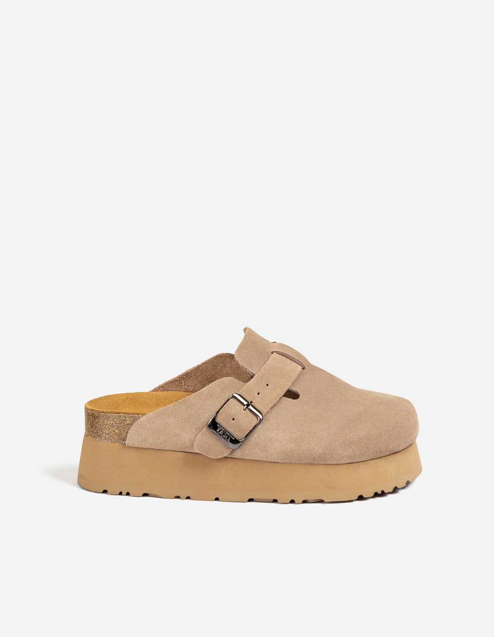 Ugg Women Aussie Platform Soft Footbed in Taupe