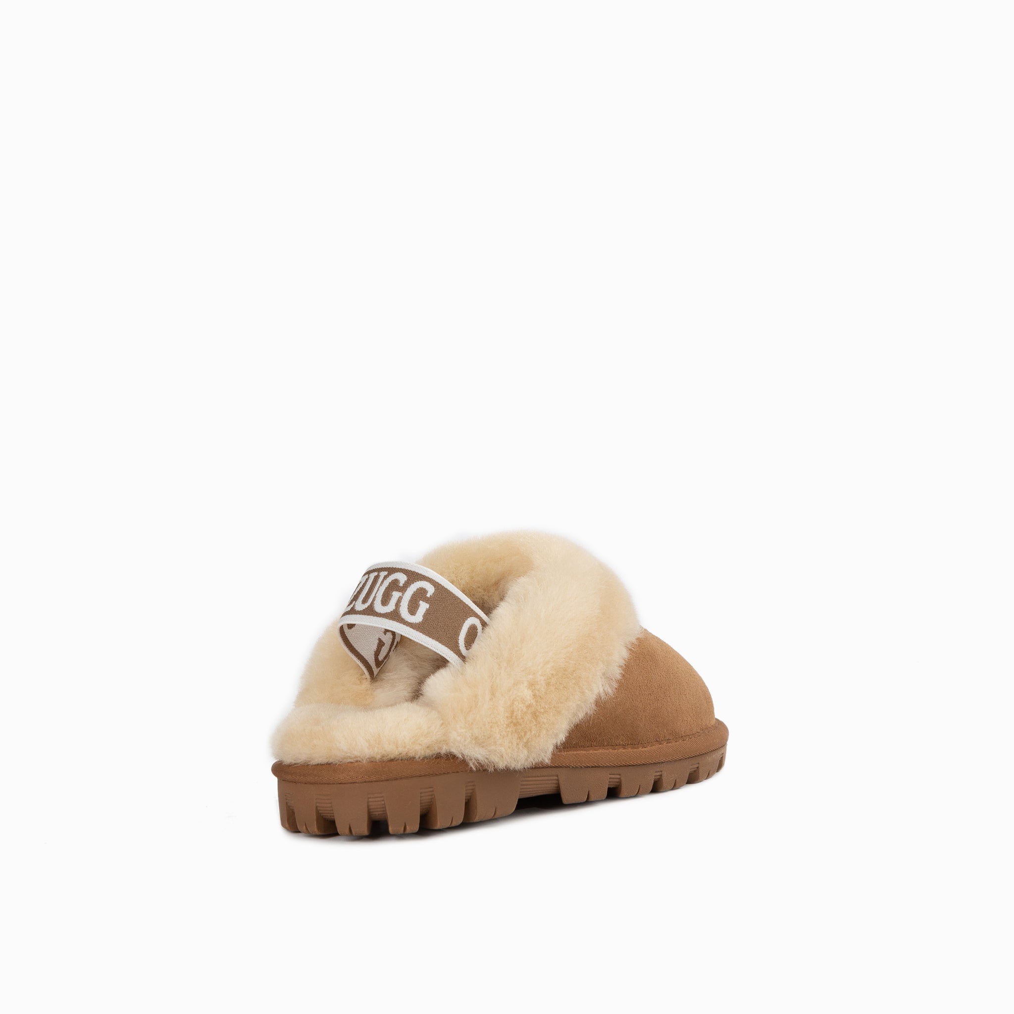 Ugg Coquette Slipper (Elastic Backstrap) (Water Resistant) - Chestnut