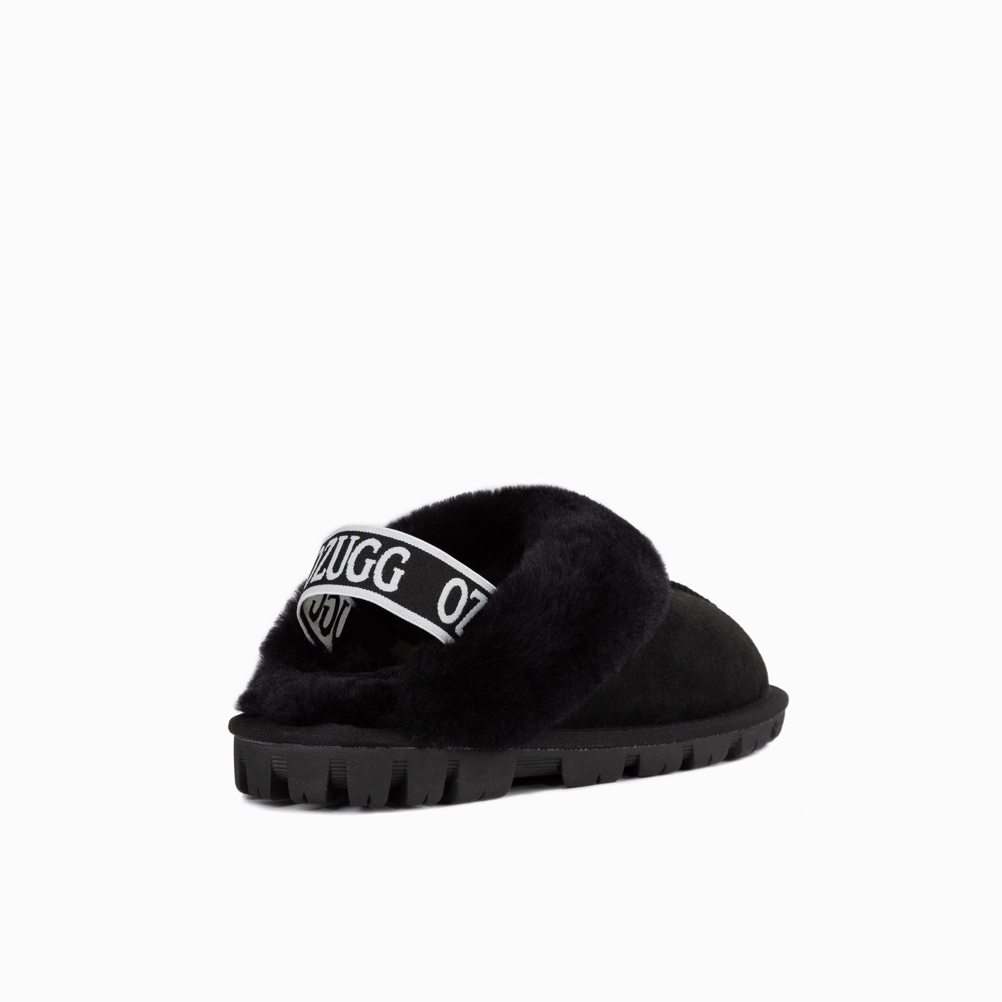 Ugg Coquette Slipper (Elastic Backstrap) (Water Resistant) - Black