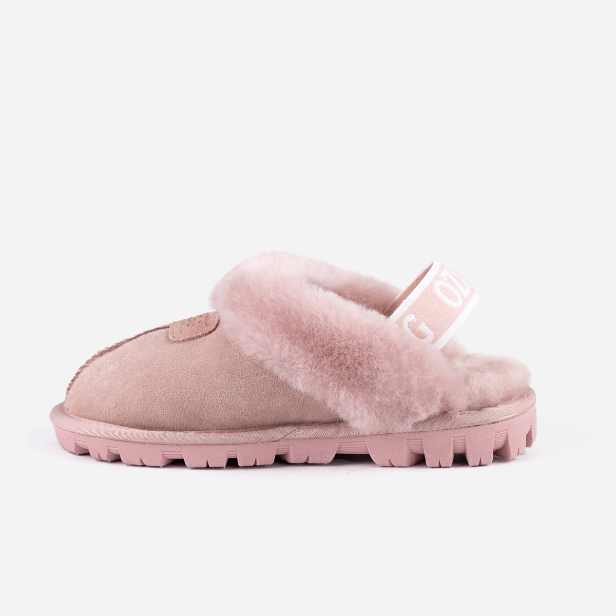 Ugg Coquette Slipper (Elastic Backstrap) (Water Resistant) - Rosybrown