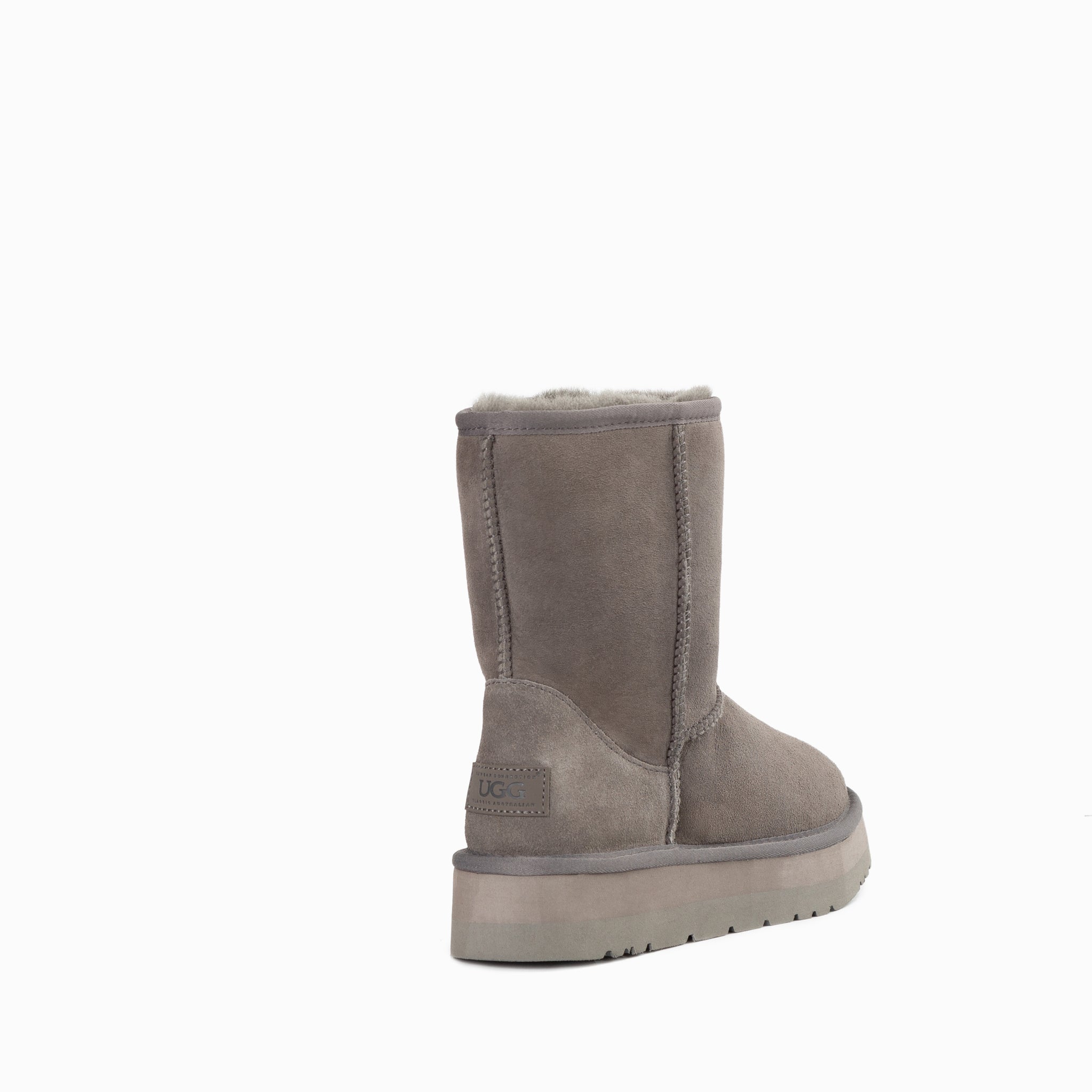 Ugg Classic Platform Short Boots (Water Resistant) - Grey