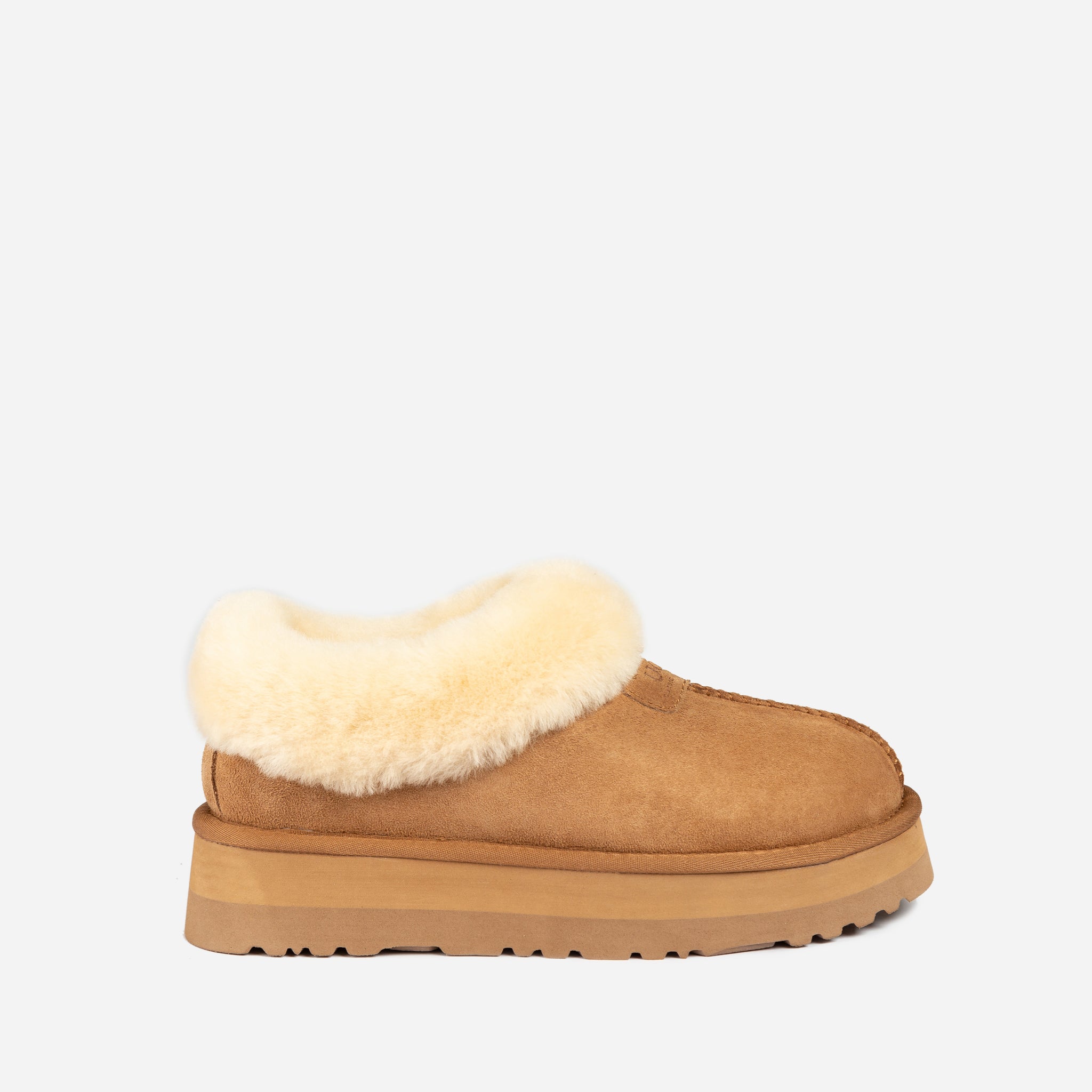 Ugg Daniela Ankle Platform Boots - Chestnut
