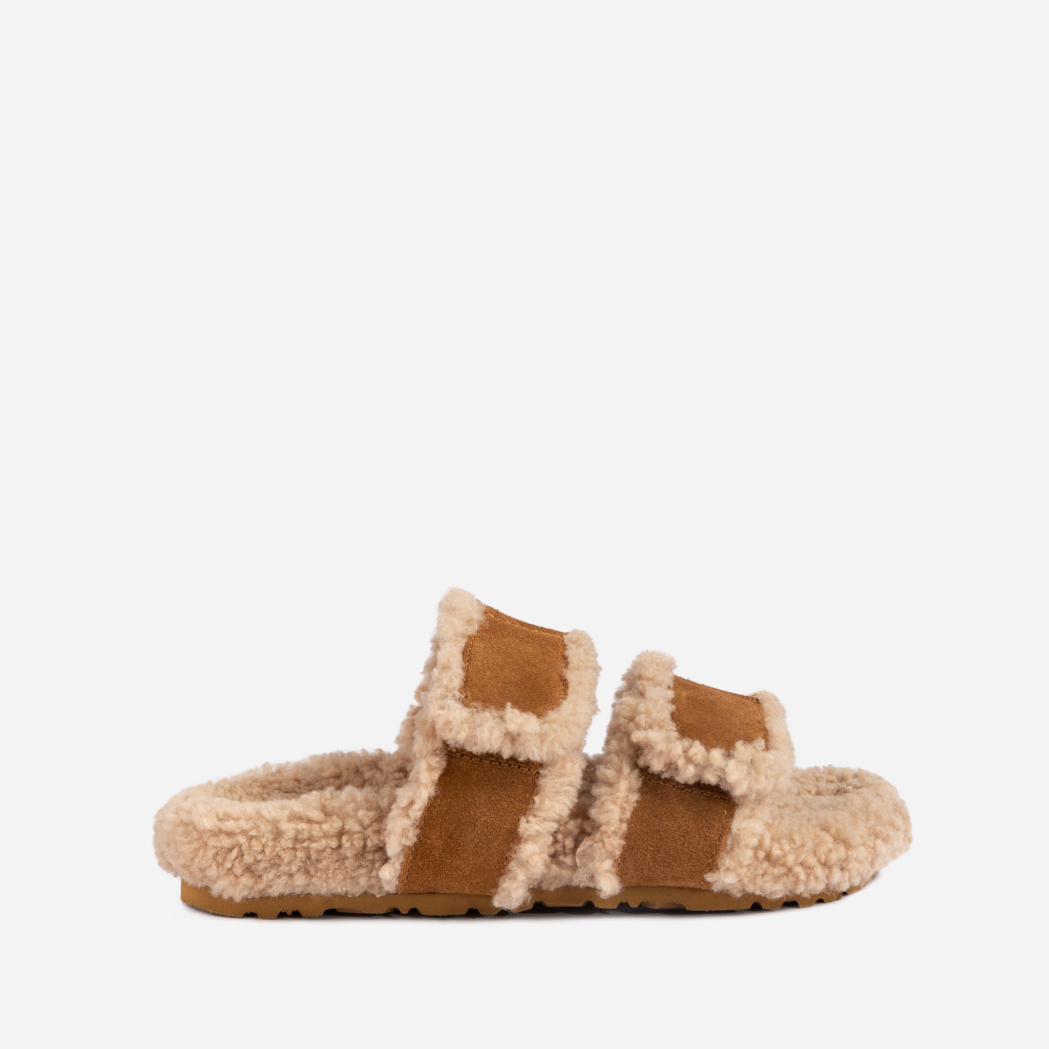 Ugg Arizona Shearling Slides - Chestnut