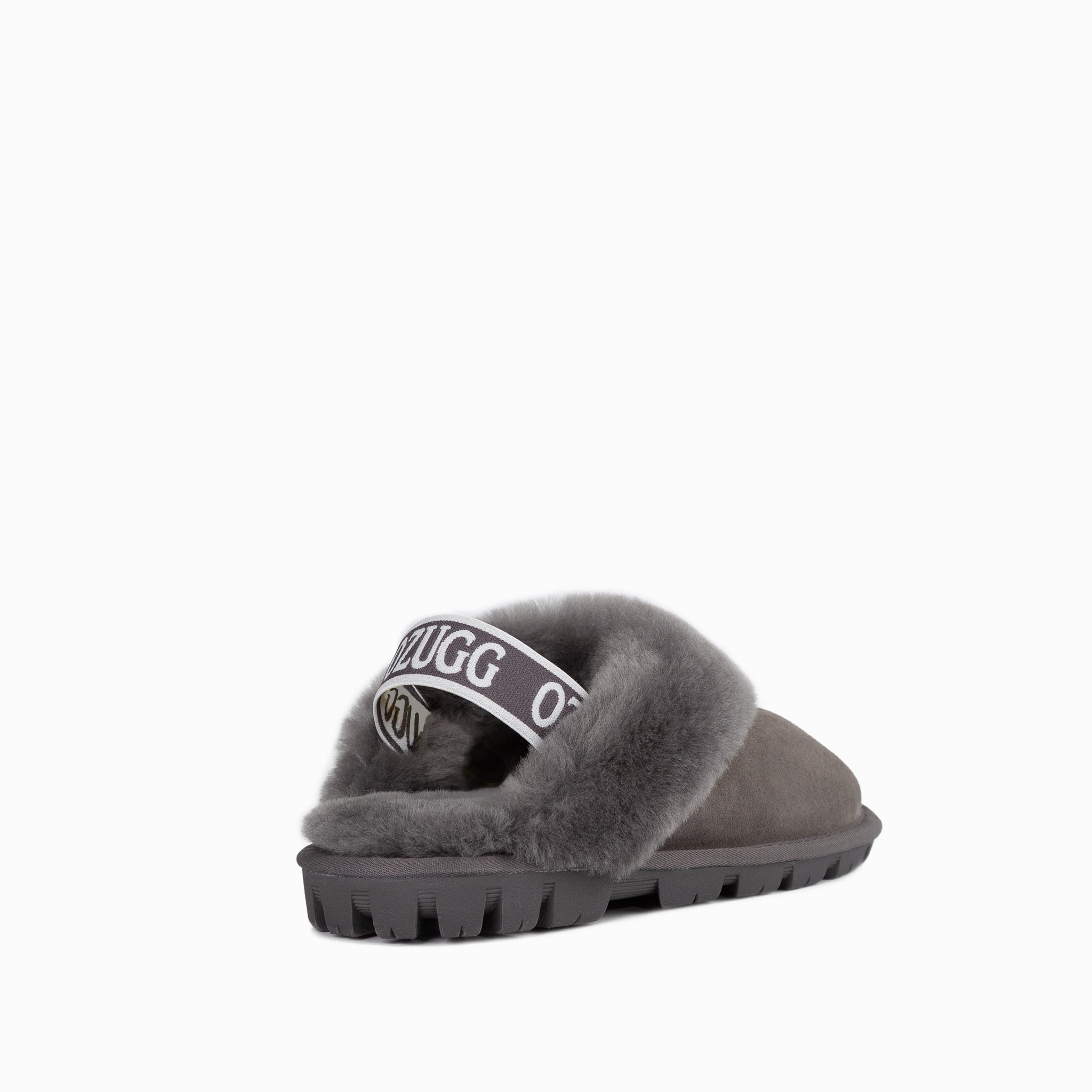 Ugg Coquette Slipper (Elastic Backstrap) (Water Resistant) - Grey