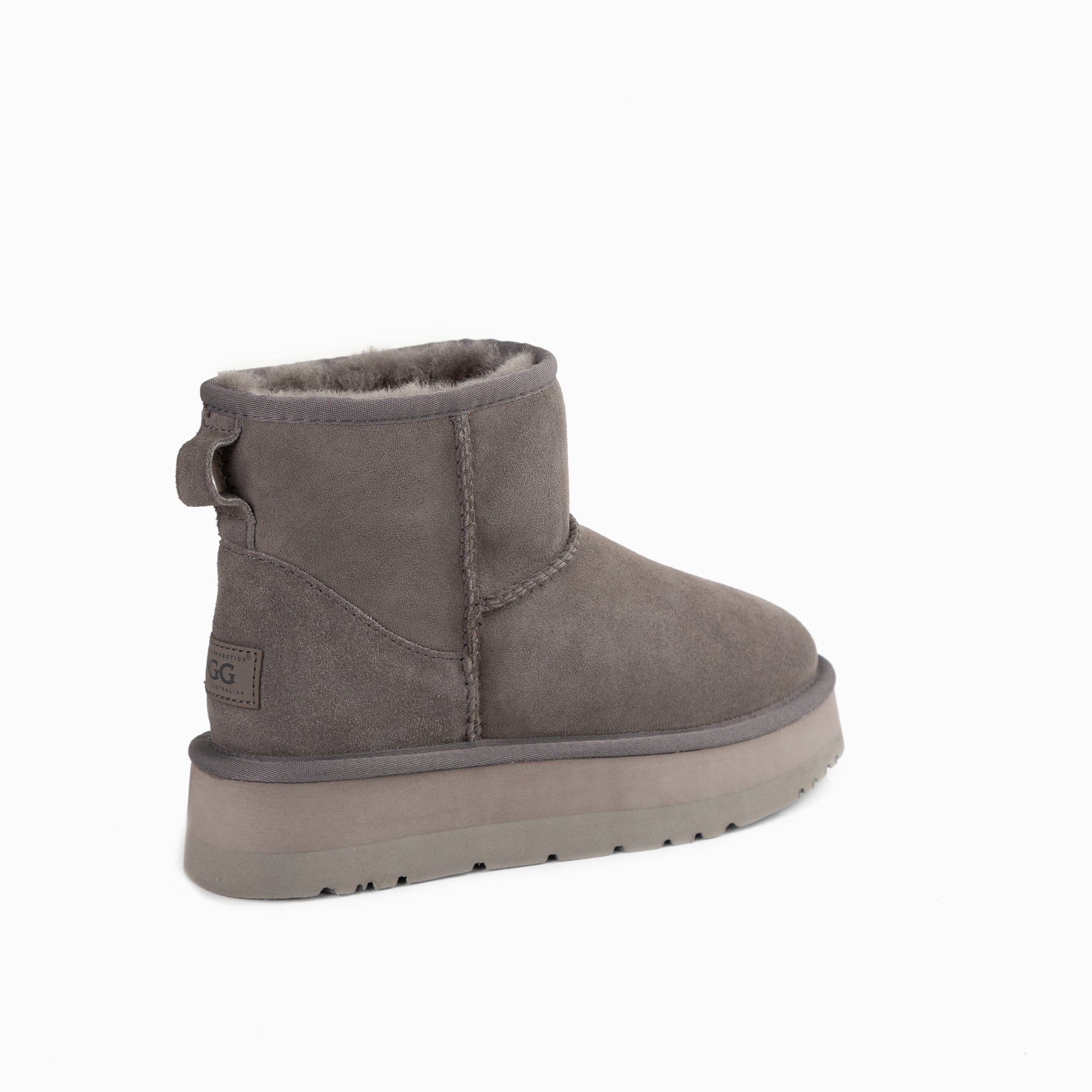 Ugg Classic Platform Mini Boots (Water Resistant) - Grey