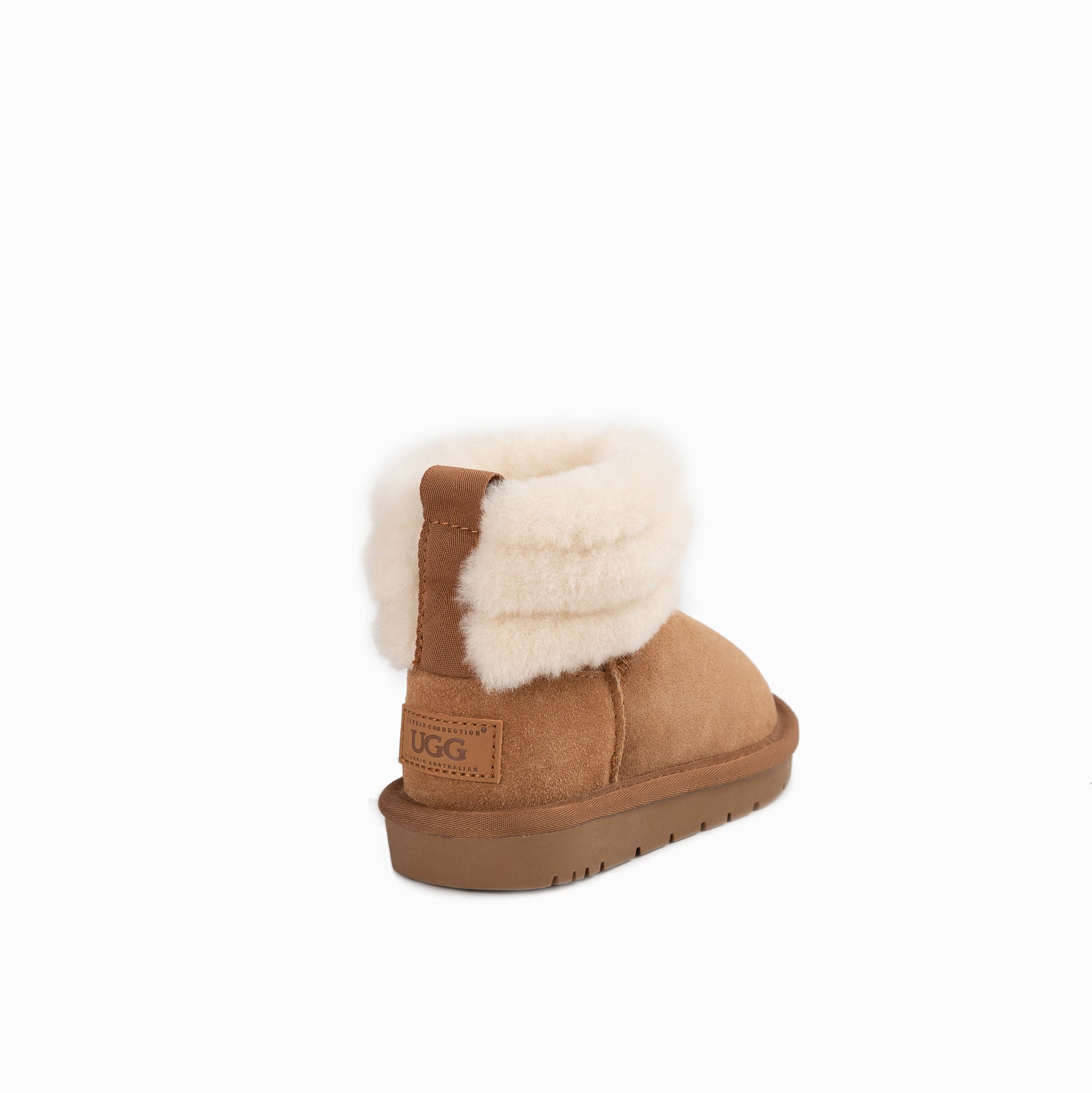 Ugg Kids Fluff Mini Boots - Chestnut