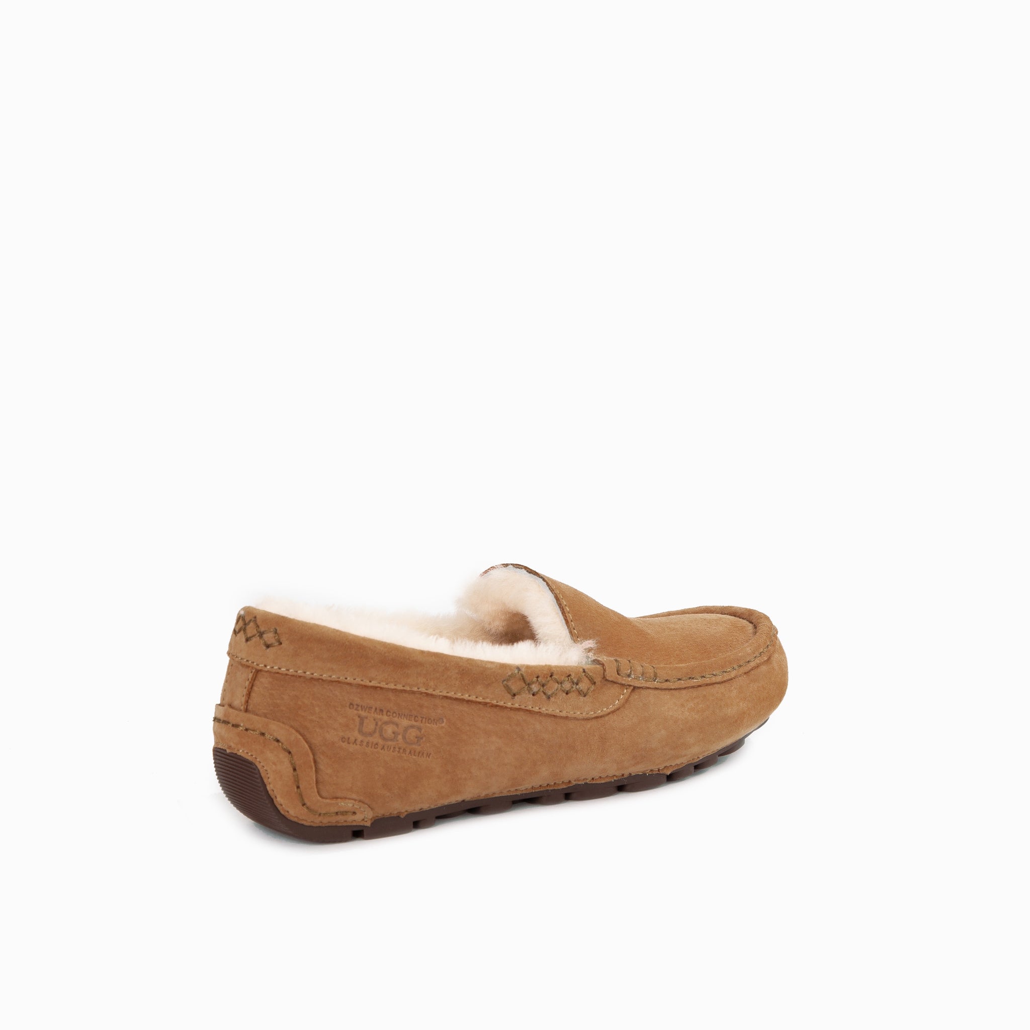 Ugg Denver Ladies Moccassin (Water Resistant) - Chestnut