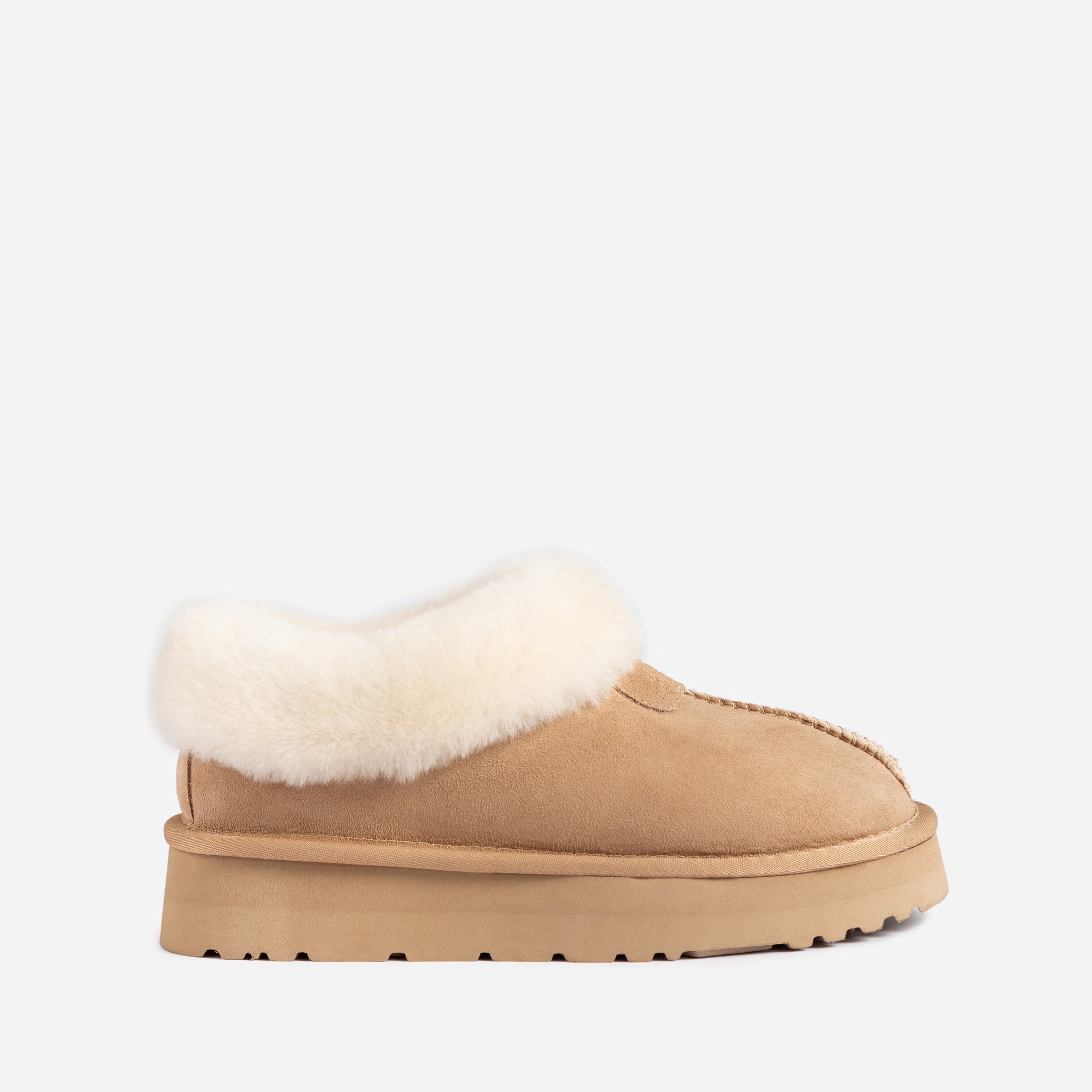 Ugg Daniela Ankle Platform Boots - Sand