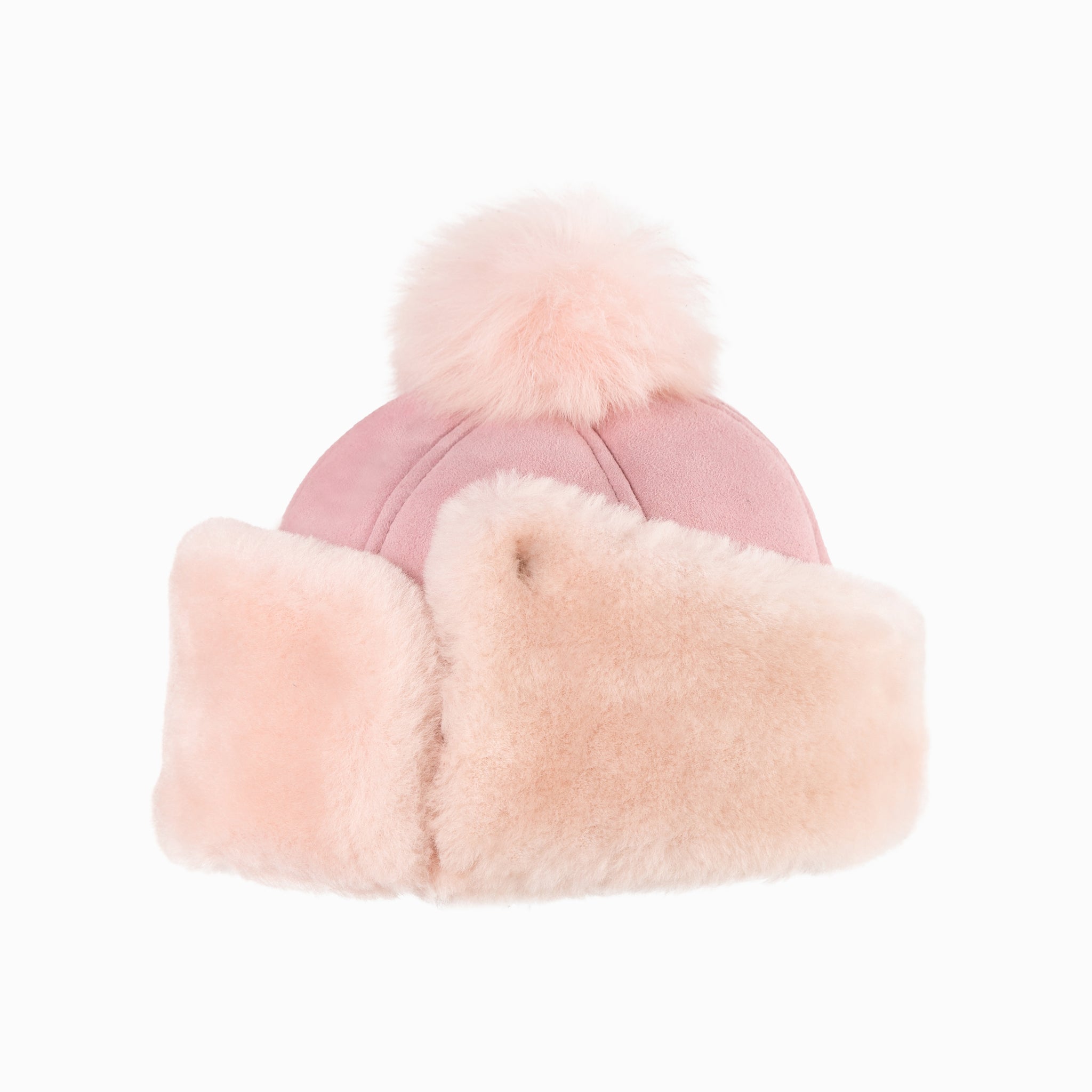 Ugg Sheepskin Upflap Hat - Pink