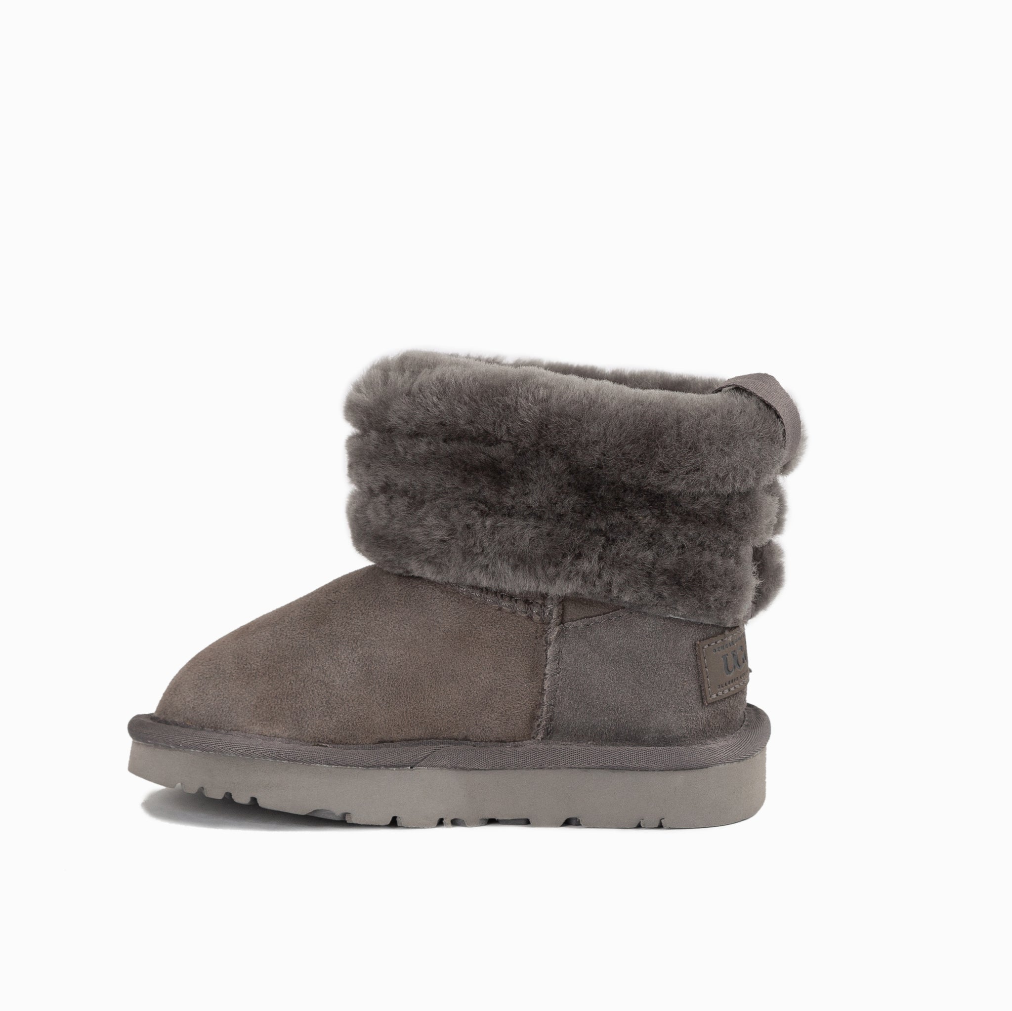 Ugg Kids Fluff Mini Boots - Grey