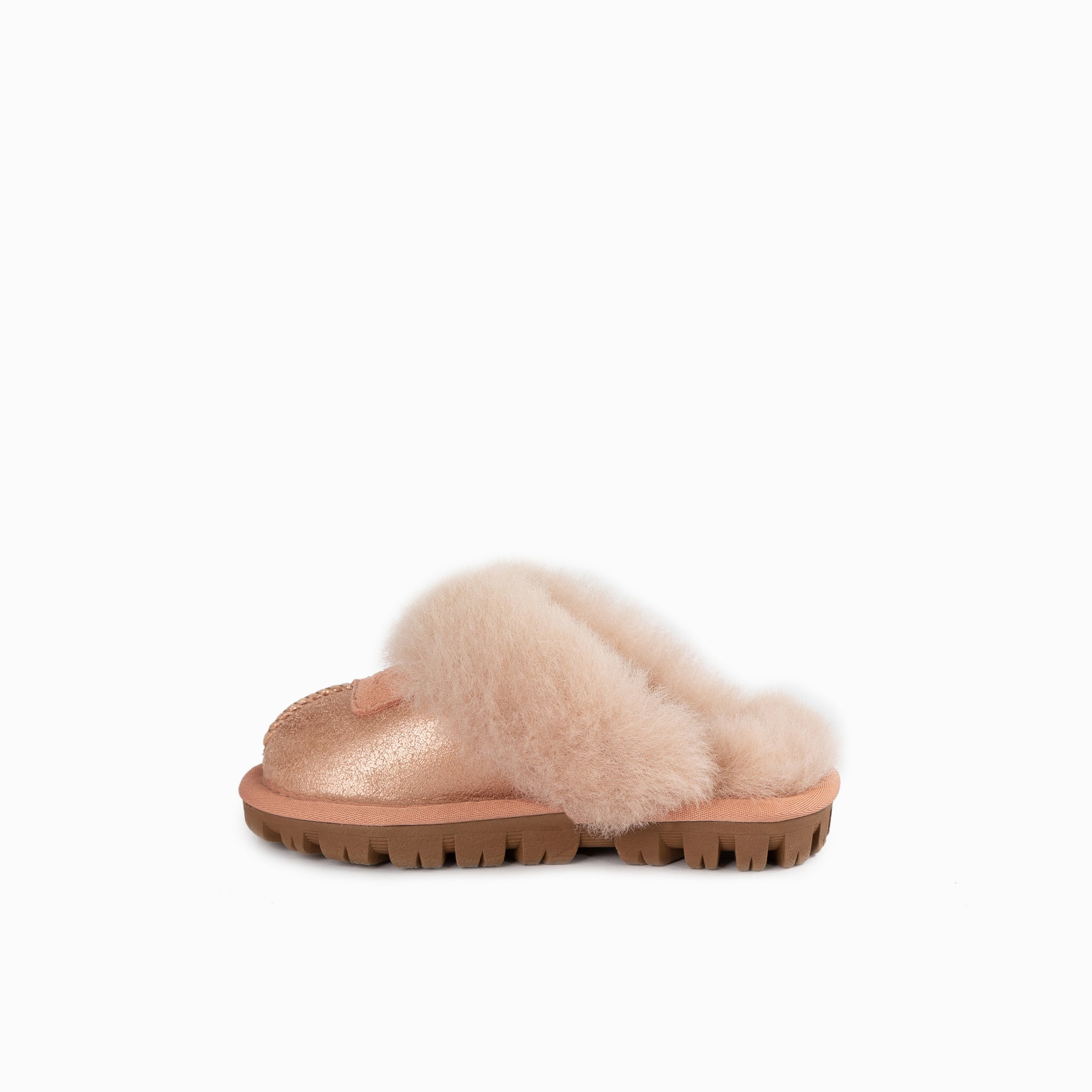 Ugg Kids Coquette Metallic Slipper - Metallicbronze