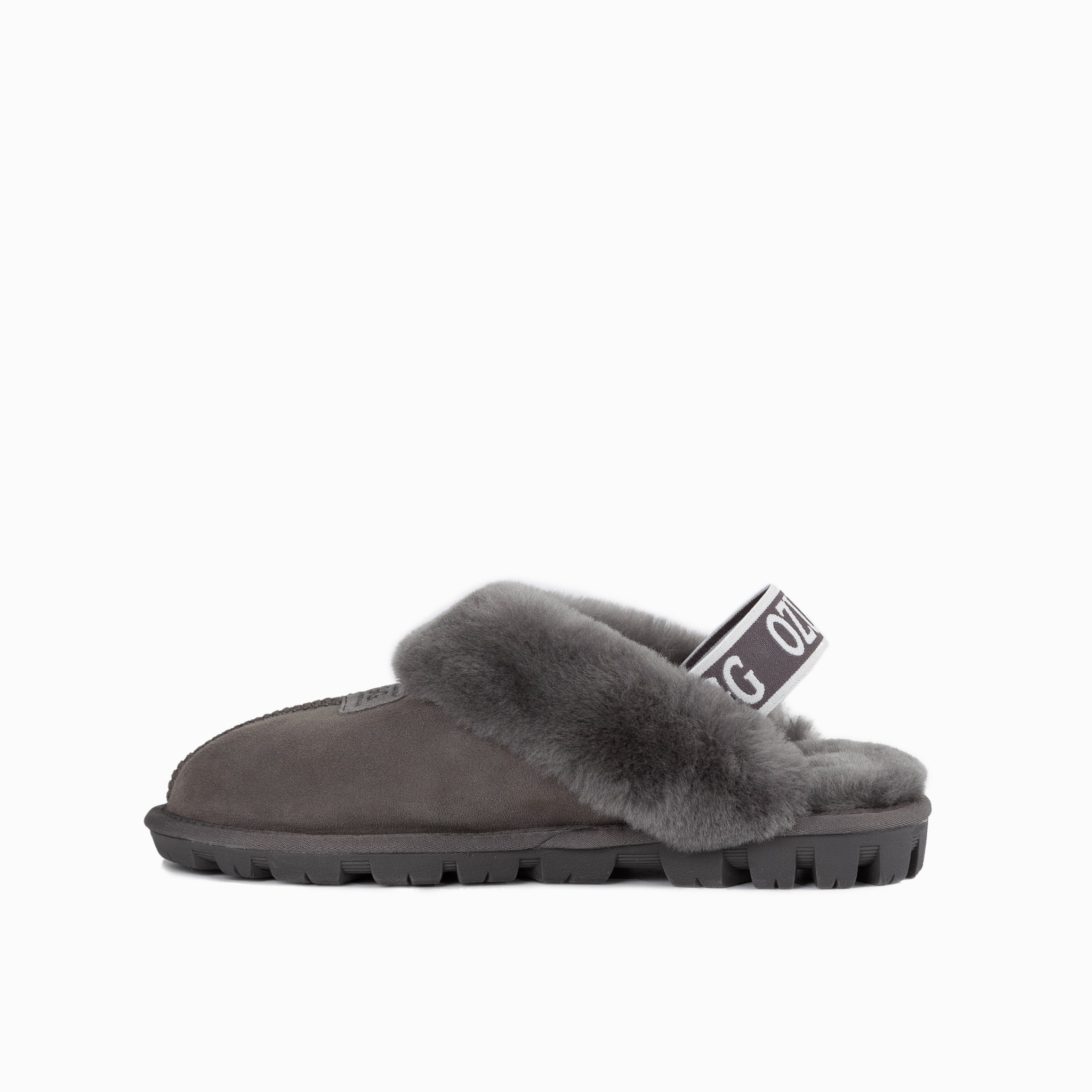 Ugg Coquette Slipper (Elastic Backstrap) (Water Resistant) - Grey
