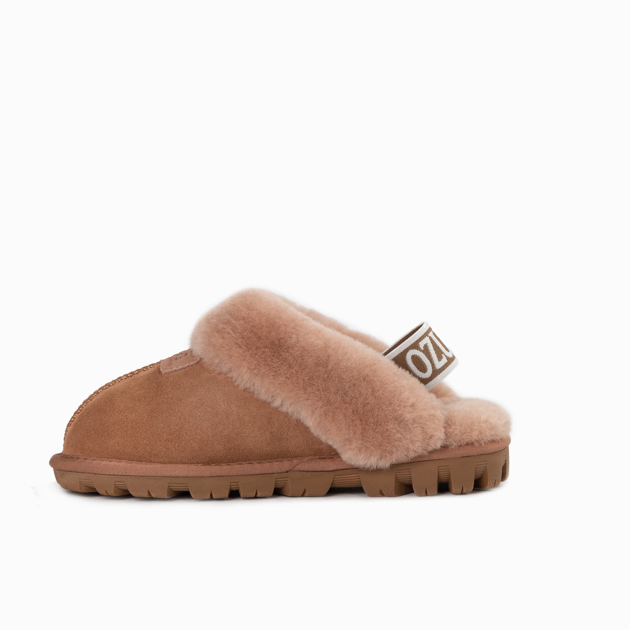 Ugg Coquette Slipper (Elastic Backstrap) (Water Resistant) - Caramel